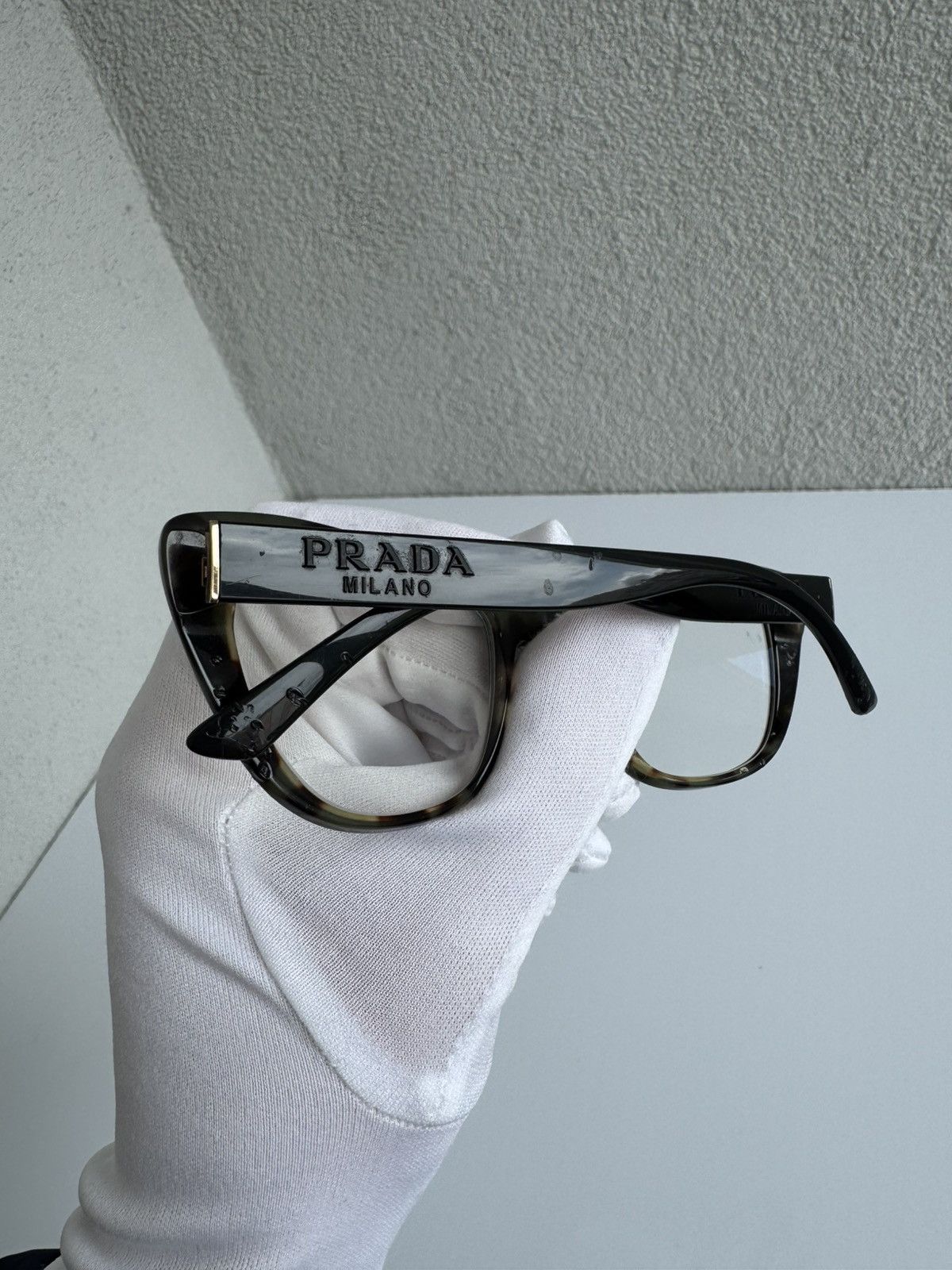 Prada Prada Milano Eyeglasses VPR 04W Frame Italy Size ONE SIZE - 12 Thumbnail