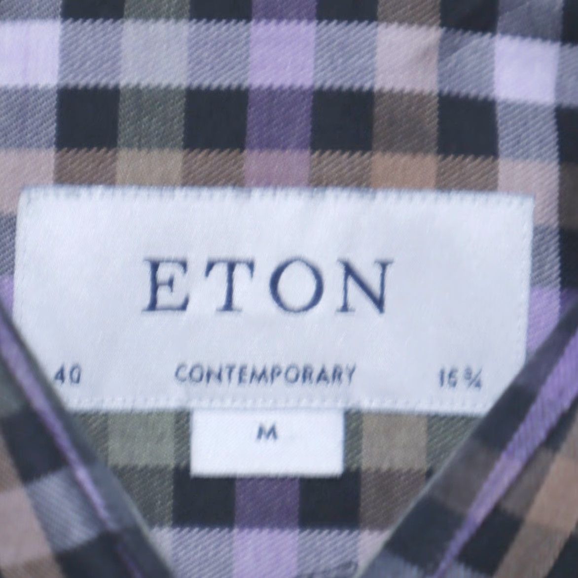 Eton Eton Contemporary Shirt Mens M Cambridge Plaid 40 15 3/4 Button Up Long Sleeve Cotton Multi-Colored Casual Shirt Mens Size US M / EU 48-50 / 2 - 5 Thumbnail