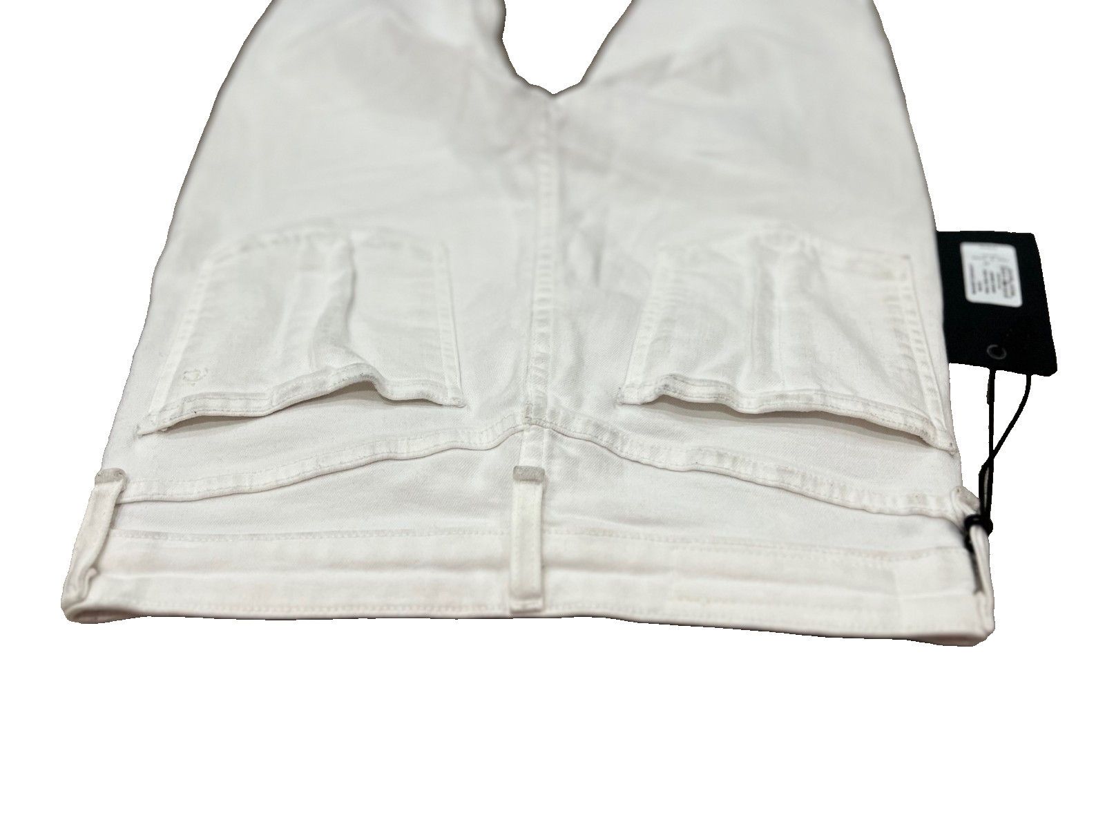 Rag & Bone Rag & Bone Nina High-Rise Skinny Ankle Jeans in White ( 27 ) Size 27" / US 4 / IT 40 - 5 Thumbnail