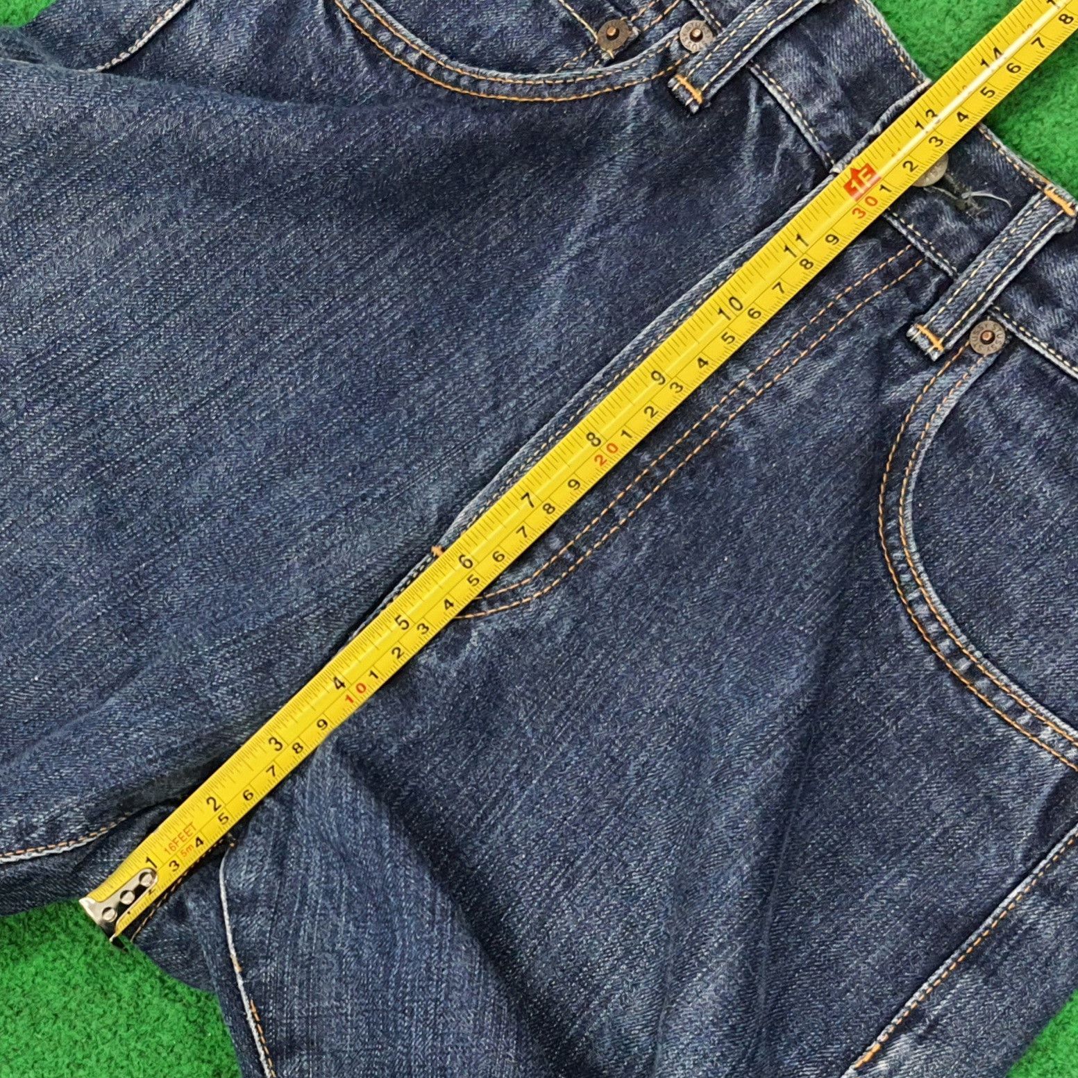 Stussy Vintage Rare Stussy x Futura Custom Logo Jeans C228N33 Size US 27 - 13 Thumbnail