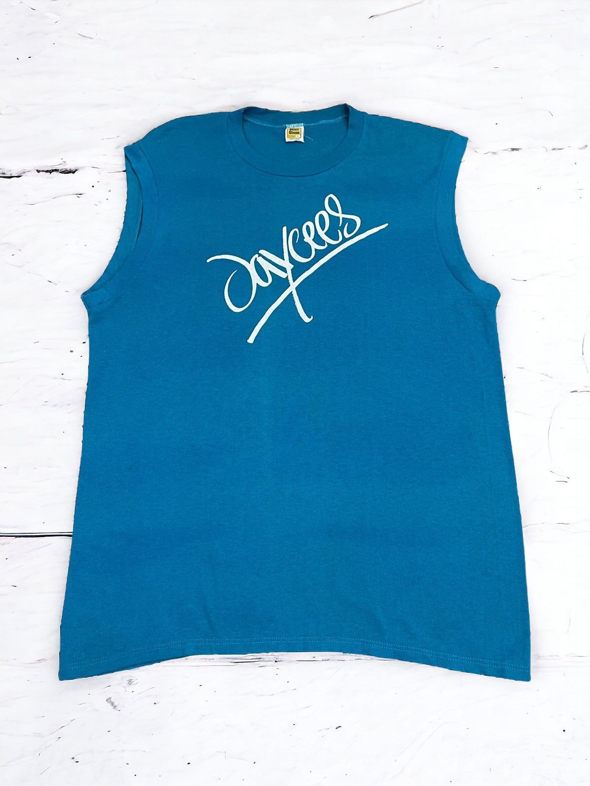 Velva Sheen Vintage Rare Velva Sheen Altered USA Cotton Size US XL / EU 56 / 4 - 1 Thumbnail