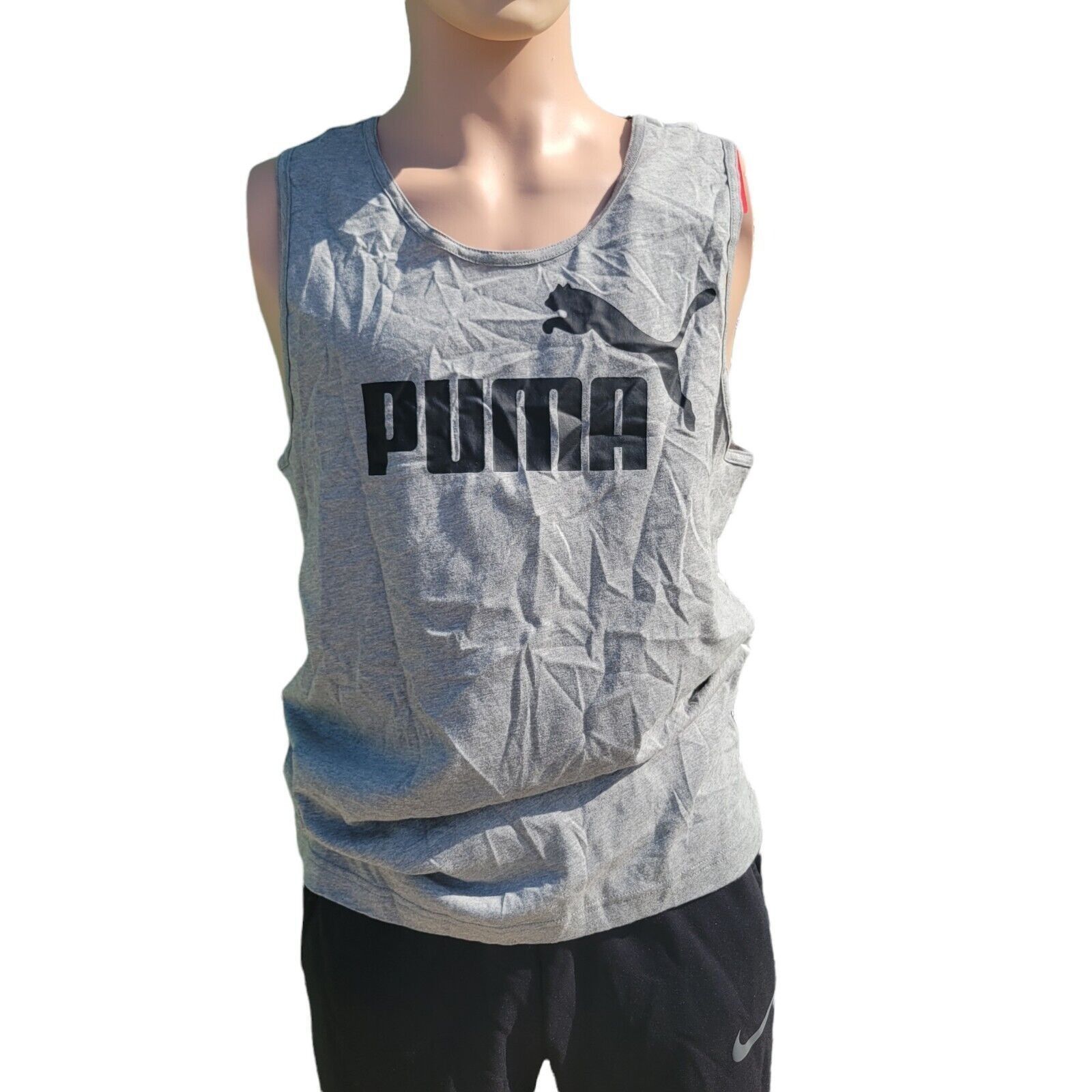 Puma Men's Puma Logo Tank Top. Size 4XLT Size US XXL / EU 58 / 5 - 1 Thumbnail