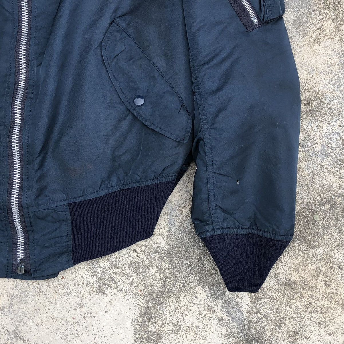 Alpha Industries Vintage Alpha Industries Intermediate Ma-1 Bomber Jacket 🇺🇸 Size US L / EU 52-54 / 3 - 6 Thumbnail