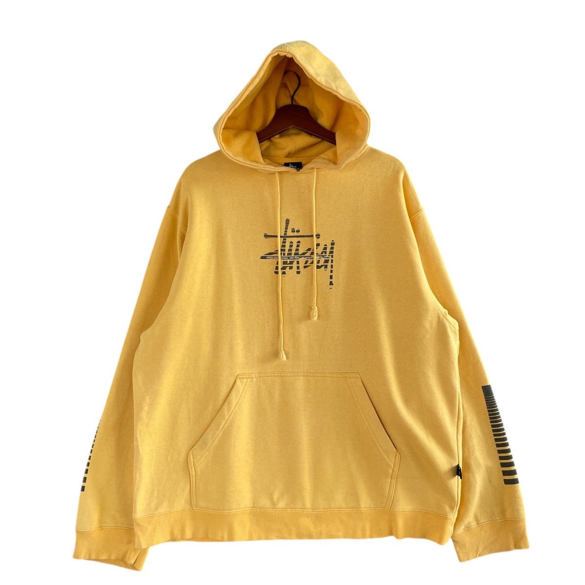 Stussy Wales Bonner Stussy Cashmere Hoodie in Yellow | Grailed
