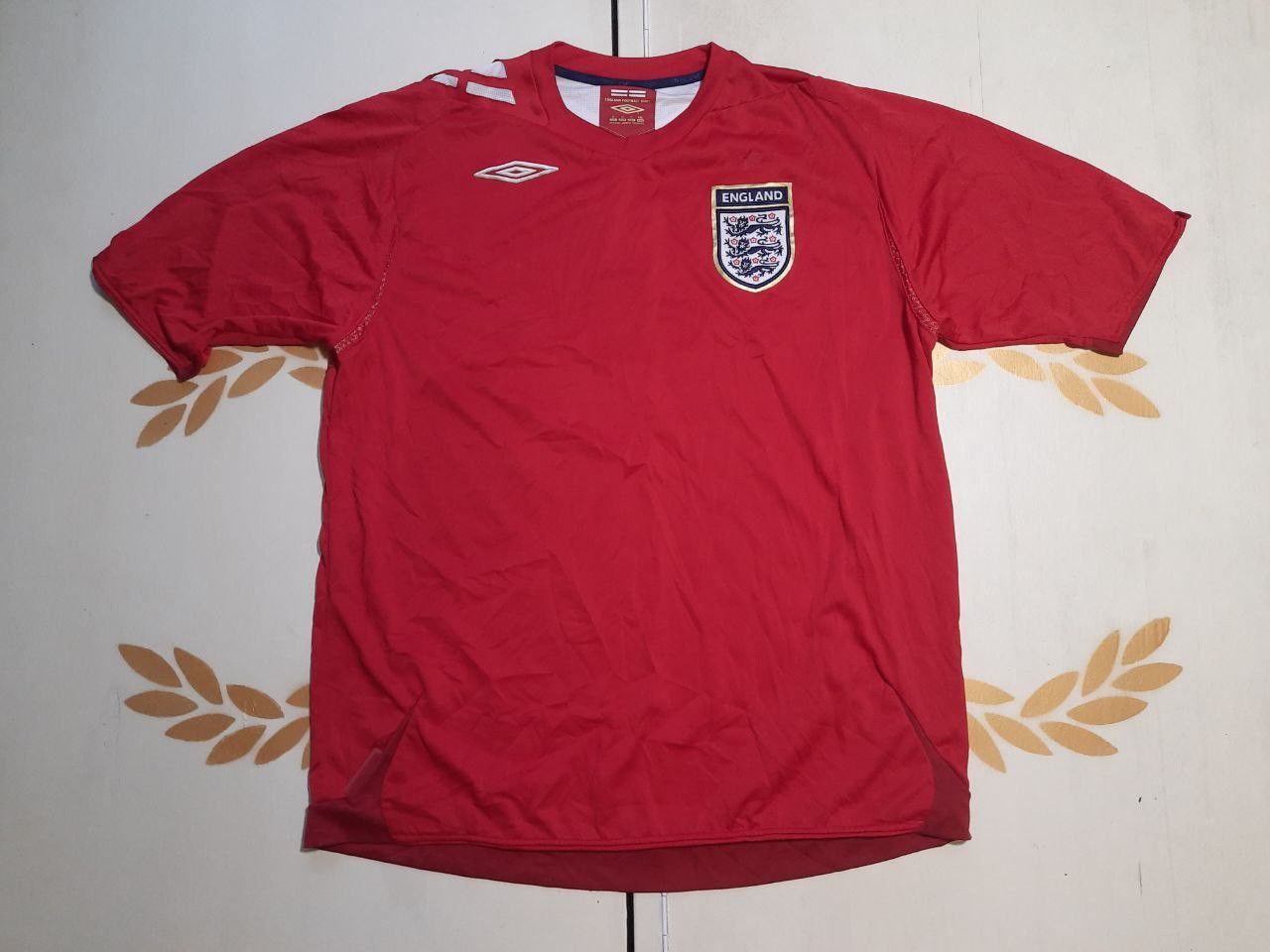 Umbro Umbro England Jersey 2006-2008 Size US XL / EU 56 / 4 - 2 Thumbnail