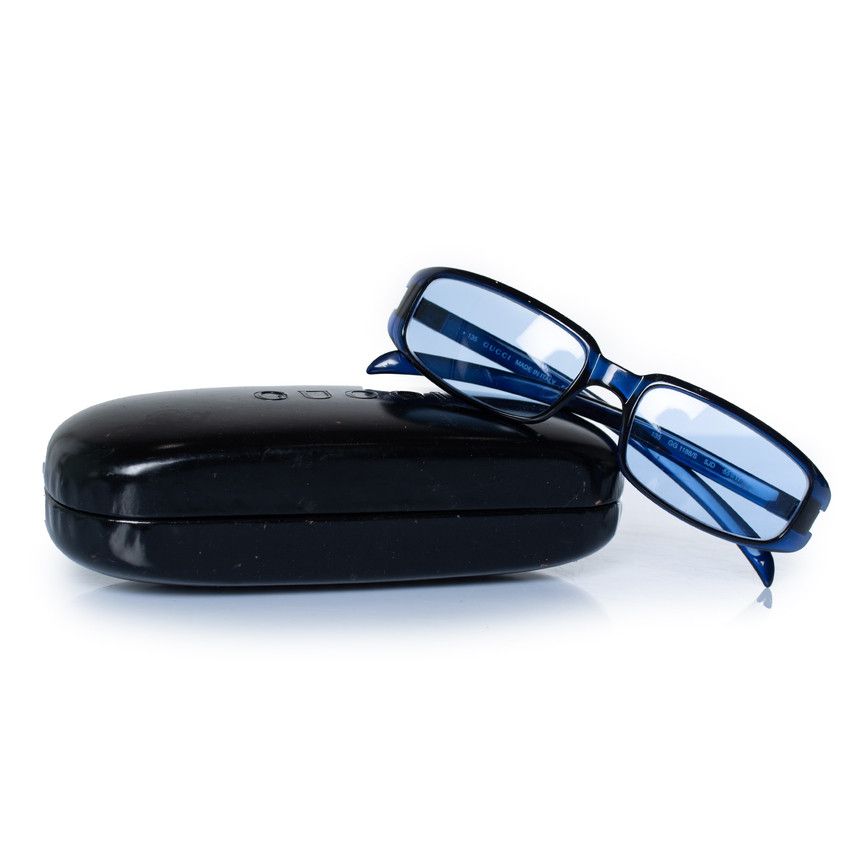 Gucci Gucci, blue vintage GG1188-S sunglasses Size ONE SIZE - 3 Thumbnail