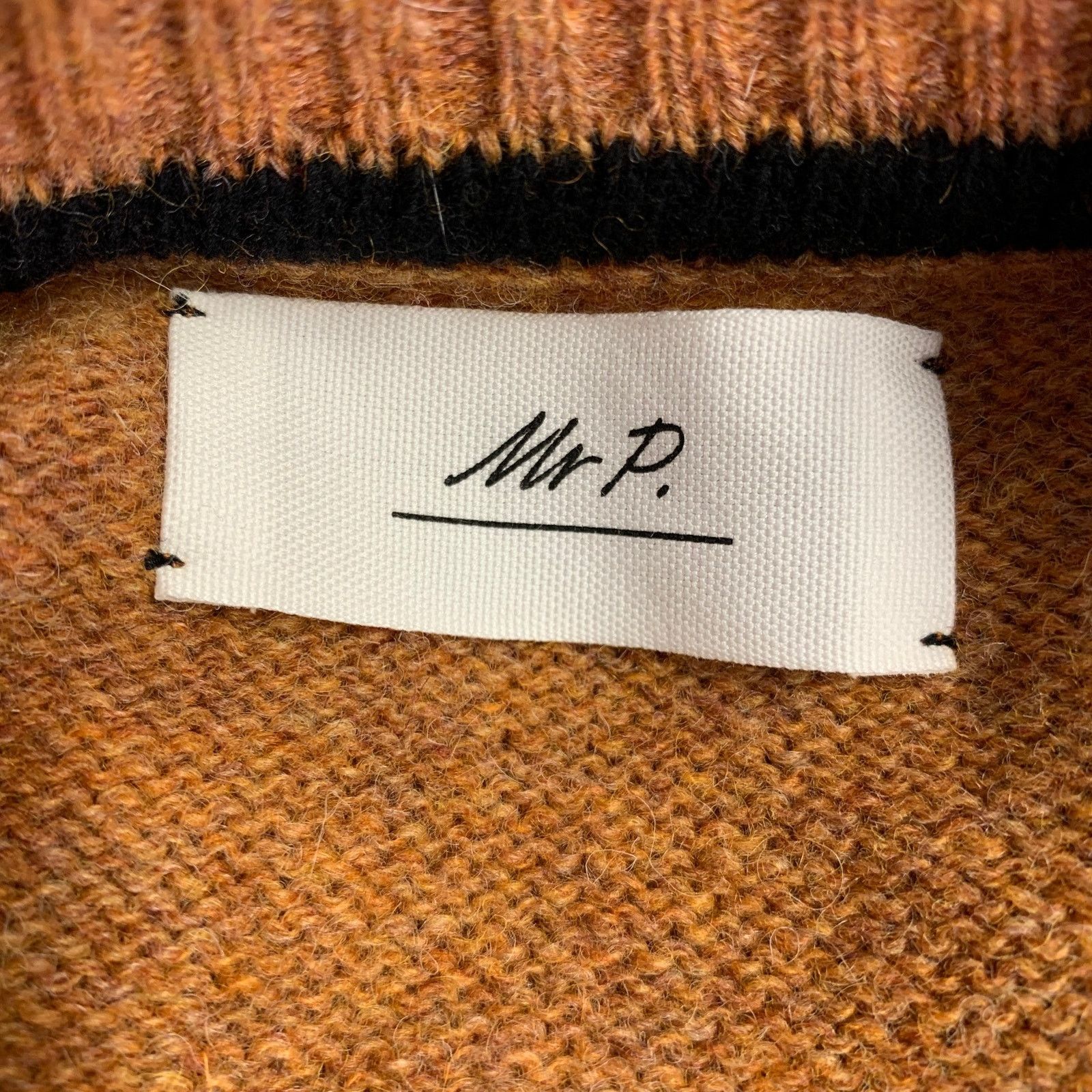 Other MR. PORTER Size XS Orange Camel Wool Crew Neck Sweater Size US XS / EU 42 / 0 - 5 Thumbnail
