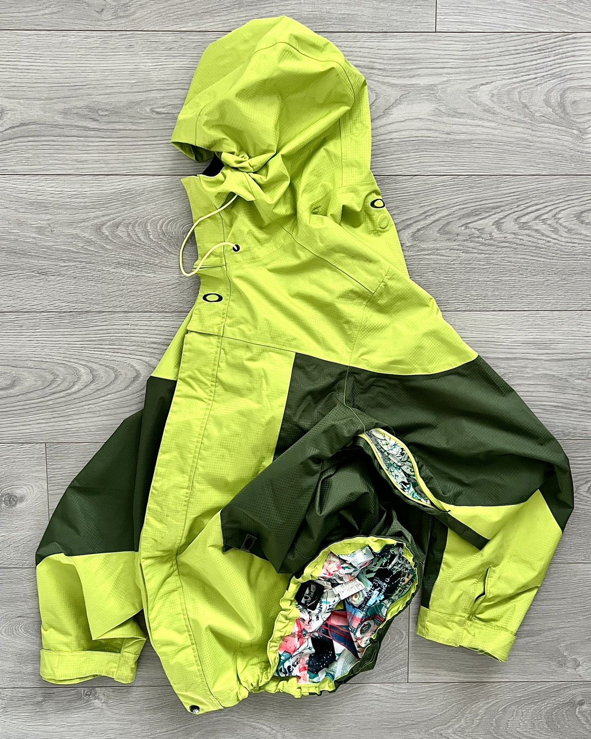 Oakley FW2010 Fleece Mapped Thinsulate Waterproof Tech Jacket Size US L / EU 52-54 / 3 - 10 Thumbnail