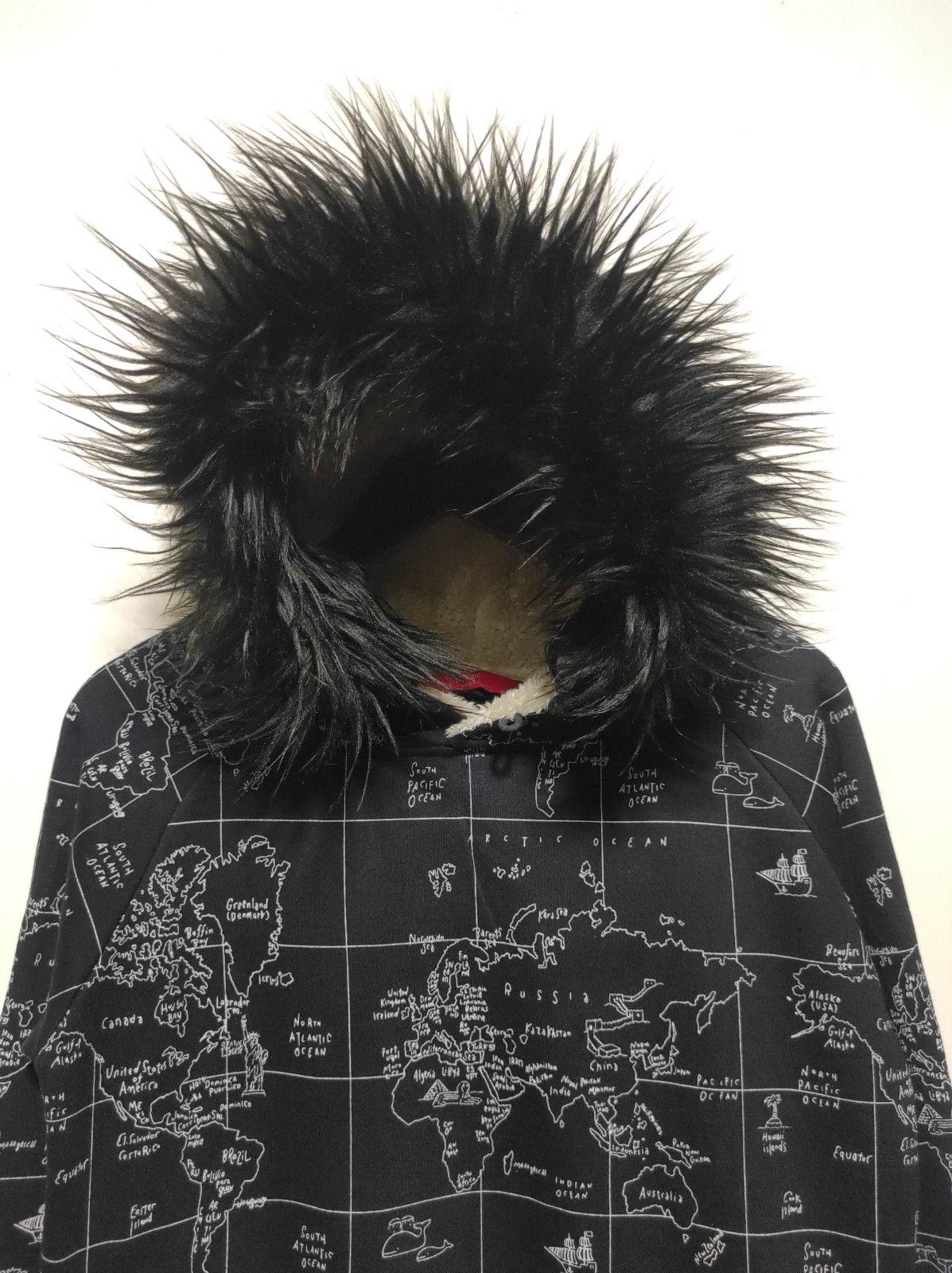 Japanese Brand Granip Lady MAP fur hoodie ifsix LGB style Size M / US 6-8 / IT 42-44 - 3 Thumbnail