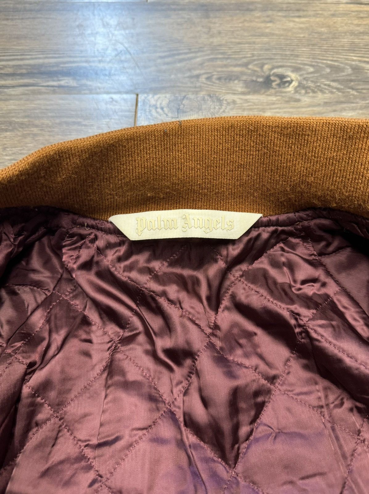 Palm Angels Palm Angels Flame Leather Bomber Jacket Size US M / EU 48-50 / 2 - 3 Thumbnail