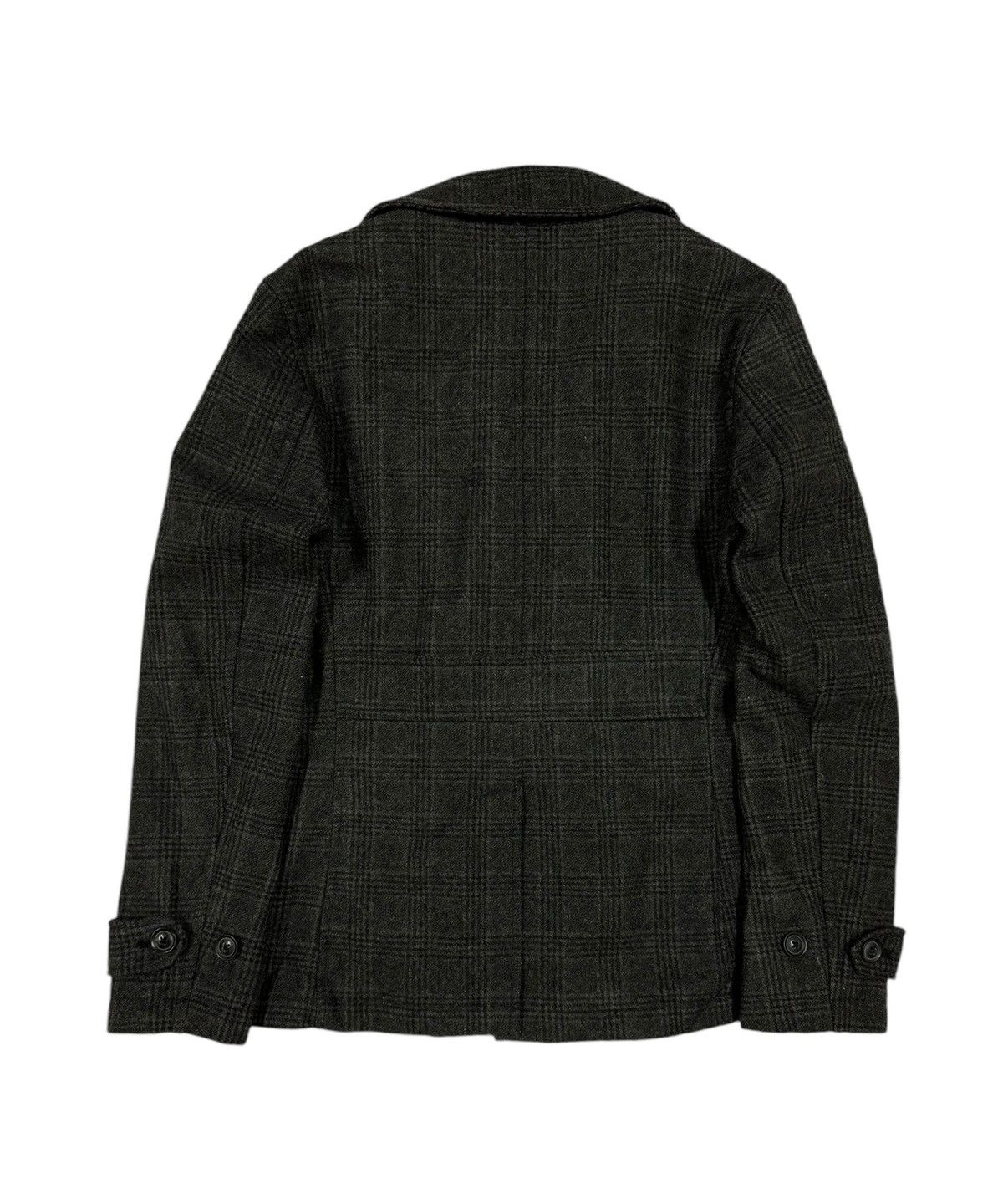 Katharine Hamnett London Vtg🔥Katharine Hamnett London Tartan Military Peacoat Size US M / EU 48-50 / 2 - 5 Thumbnail