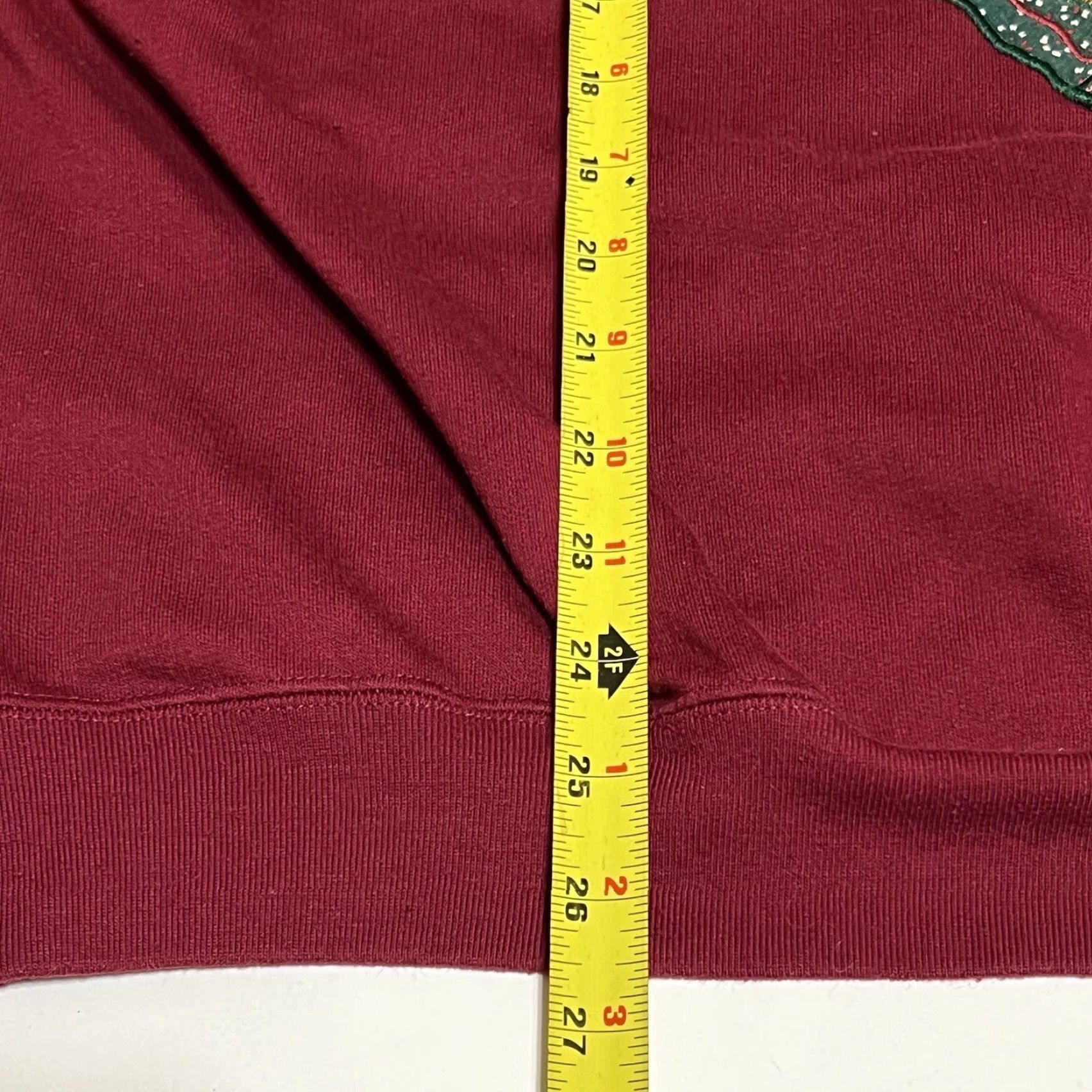 Vintage VINTAGE Nutcracker Sweatshirt Crewneck Christmas Women’s 20W Green Cotton Blend Embroidered Santa Patch Pullover +Plus Size Women Size 3XL / US 20-22 - 5 Thumbnail