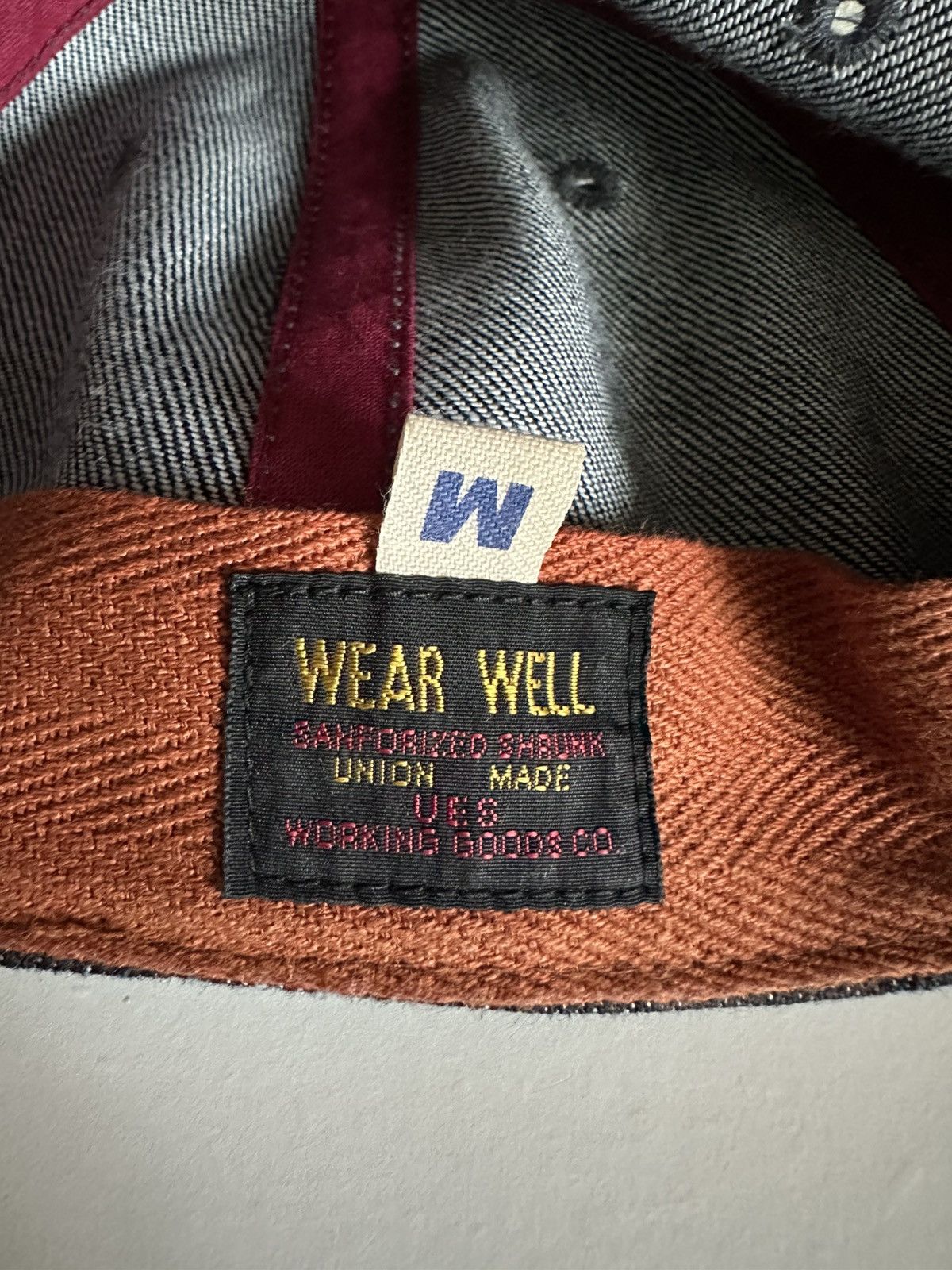 UES Clothing Denim hat Size ONE SIZE - 6 Thumbnail