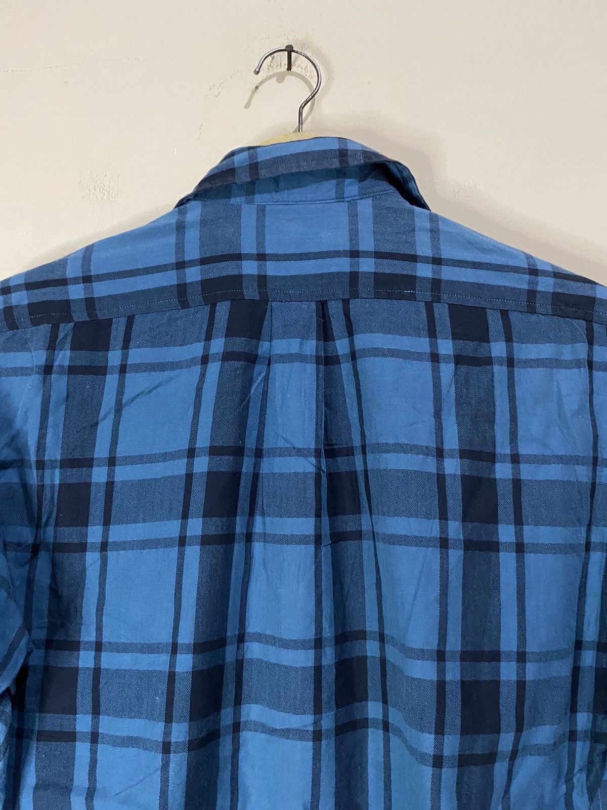 Saint Laurent Paris Vintage Yves Saint Laurent Checkered Plaid Button Shirt Size US S / EU 44-46 / 1 - 10 Thumbnail