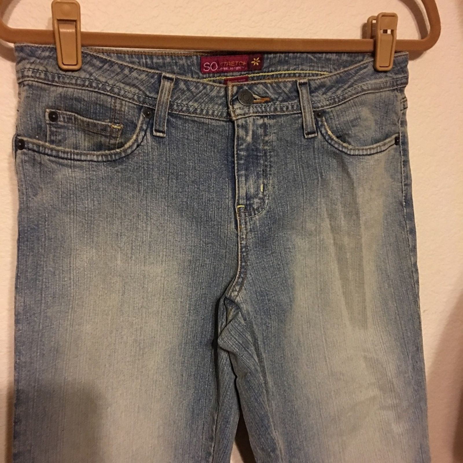 Other SO brand stretch flare jeans NWT 9 Size 32" / US 10 / IT 46 - 2 Thumbnail