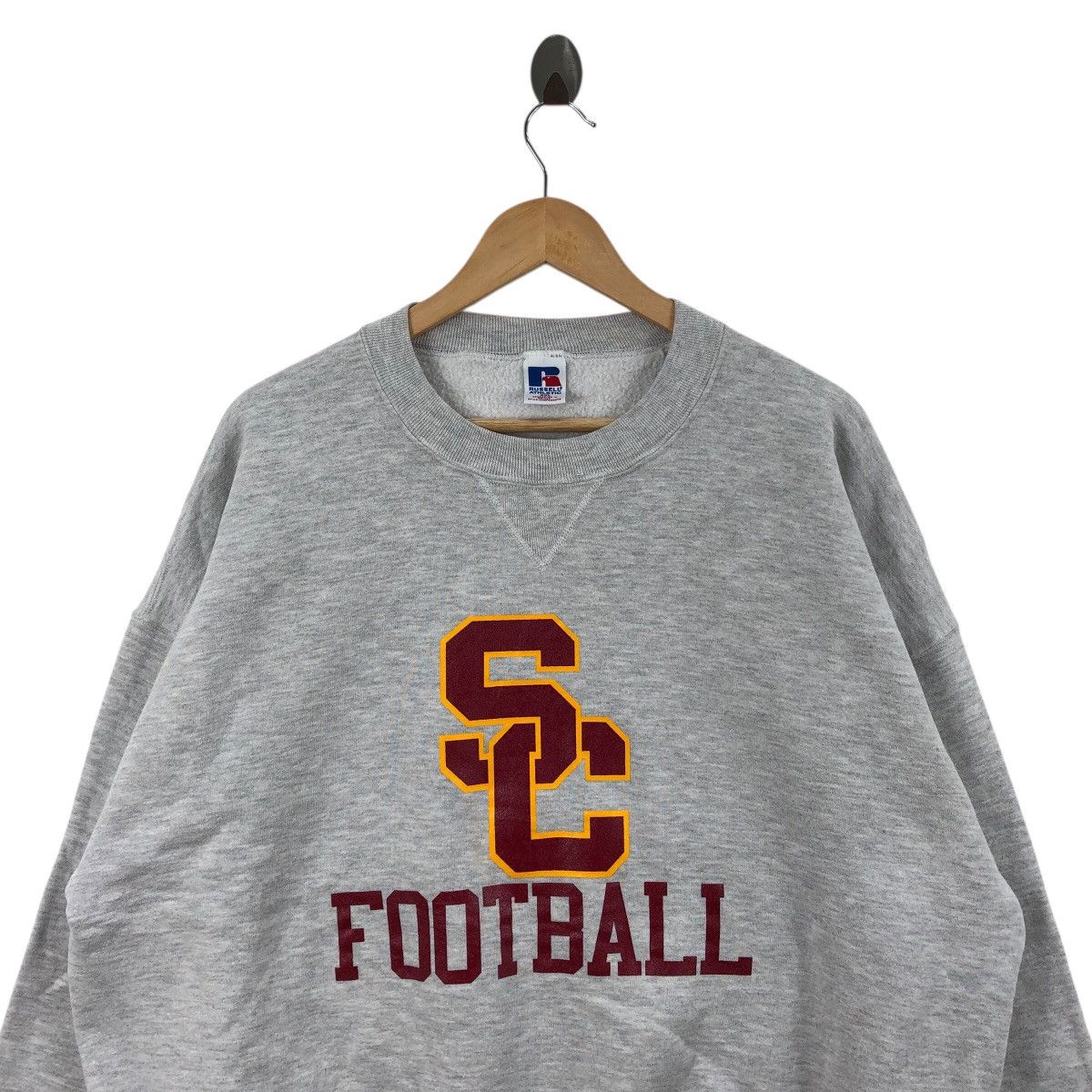 Vintage Vintage SOUTH CAROLINA FOOTBALL Team By Russell Sweatshirt Size US XXL / EU 58 / 5 - 2 Thumbnail