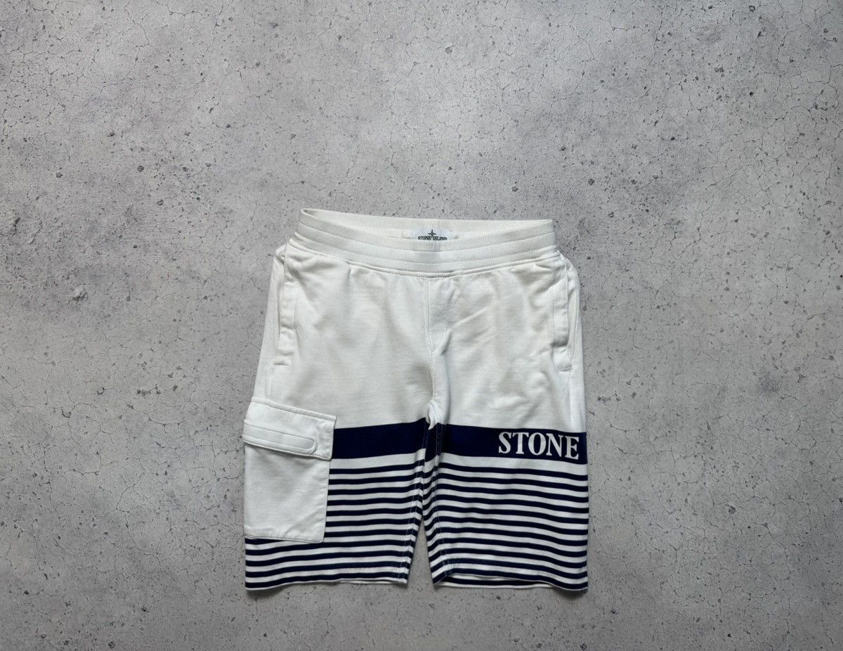 Stone Island Stone Island Vintage Big Logo Shorts Luxury Rare Size US 28 / EU 44 - 1 Thumbnail