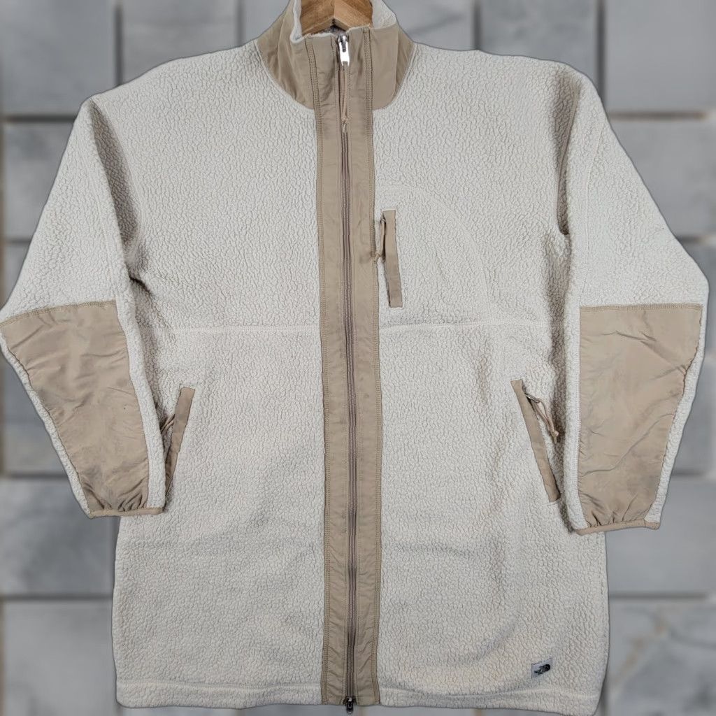 The North Face The North Face Women's Cragmont Fleece Full Zip Jacket L Cream Size L / US 10 / IT 46 - 1 Thumbnail