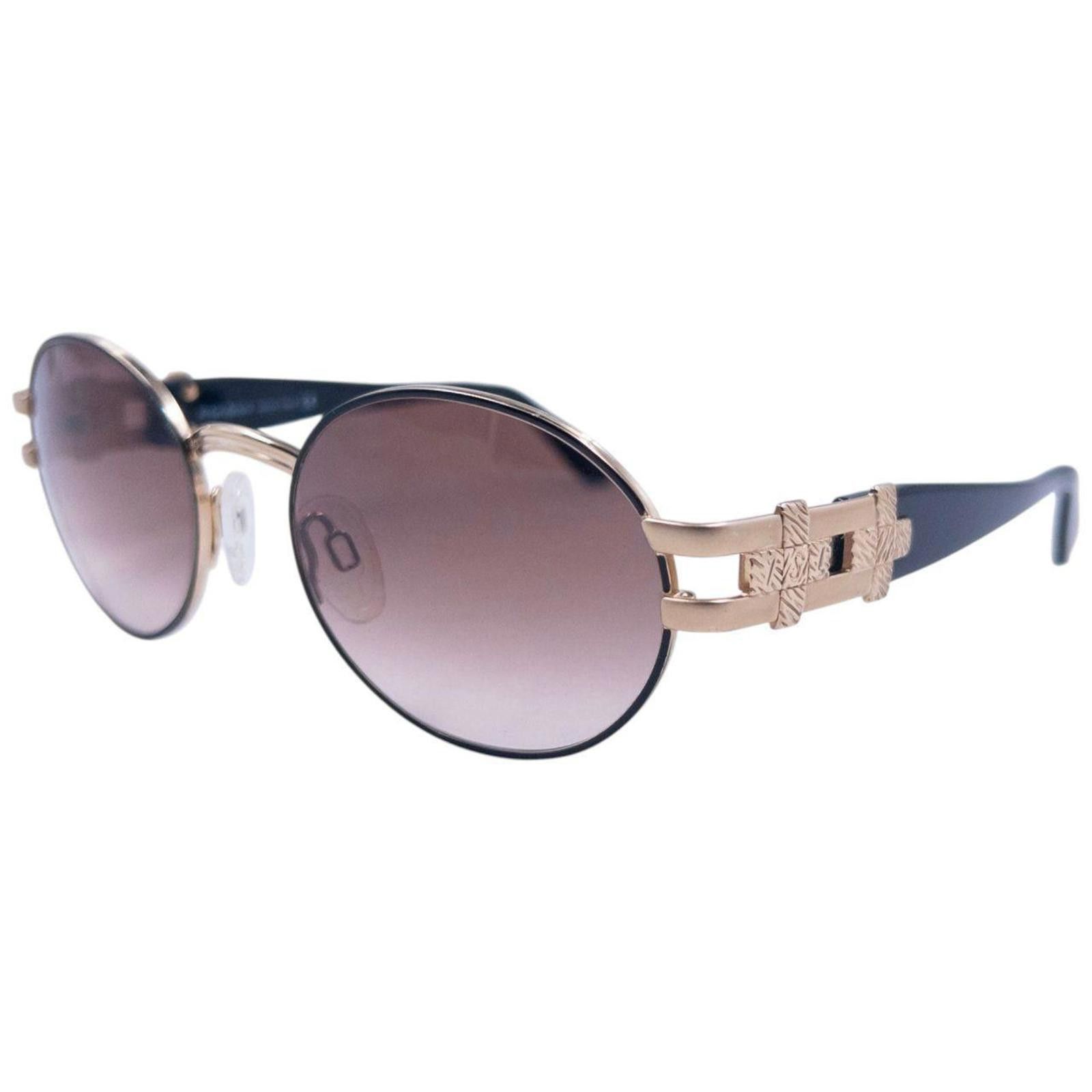 Yves Saint Laurent Vintage YSL Yves Saint Laurent Embossed Sunglasses Size ONE SIZE - 1 Thumbnail