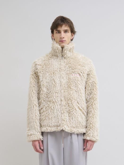 Marni o1w1db11025 Jacket in Beige Size US XL / EU 56 / 4 - 1 Thumbnail