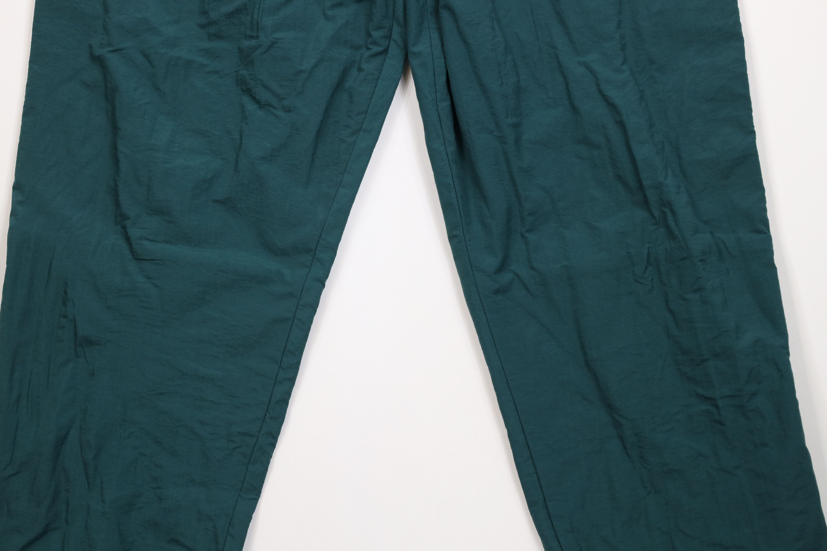Vintage Vintage 90s Streetwear Lined Windbreaker Joggers Pants Green Size US 38 / EU 54 - 3 Thumbnail