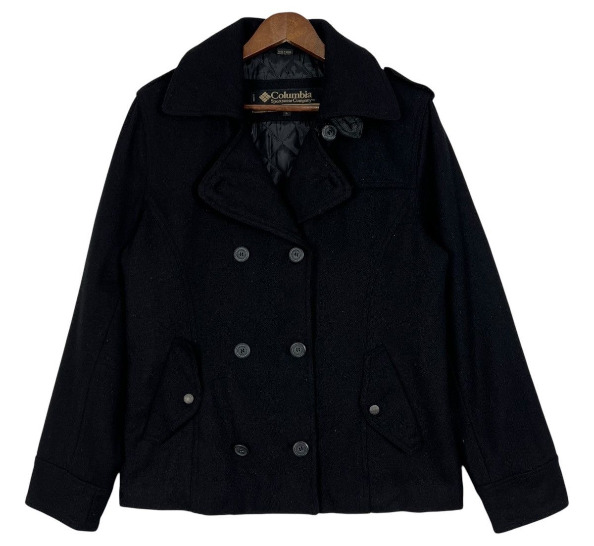 Columbia Vintage Columbia Wool Jacket Size US L / EU 52-54 / 3 - 1 Thumbnail