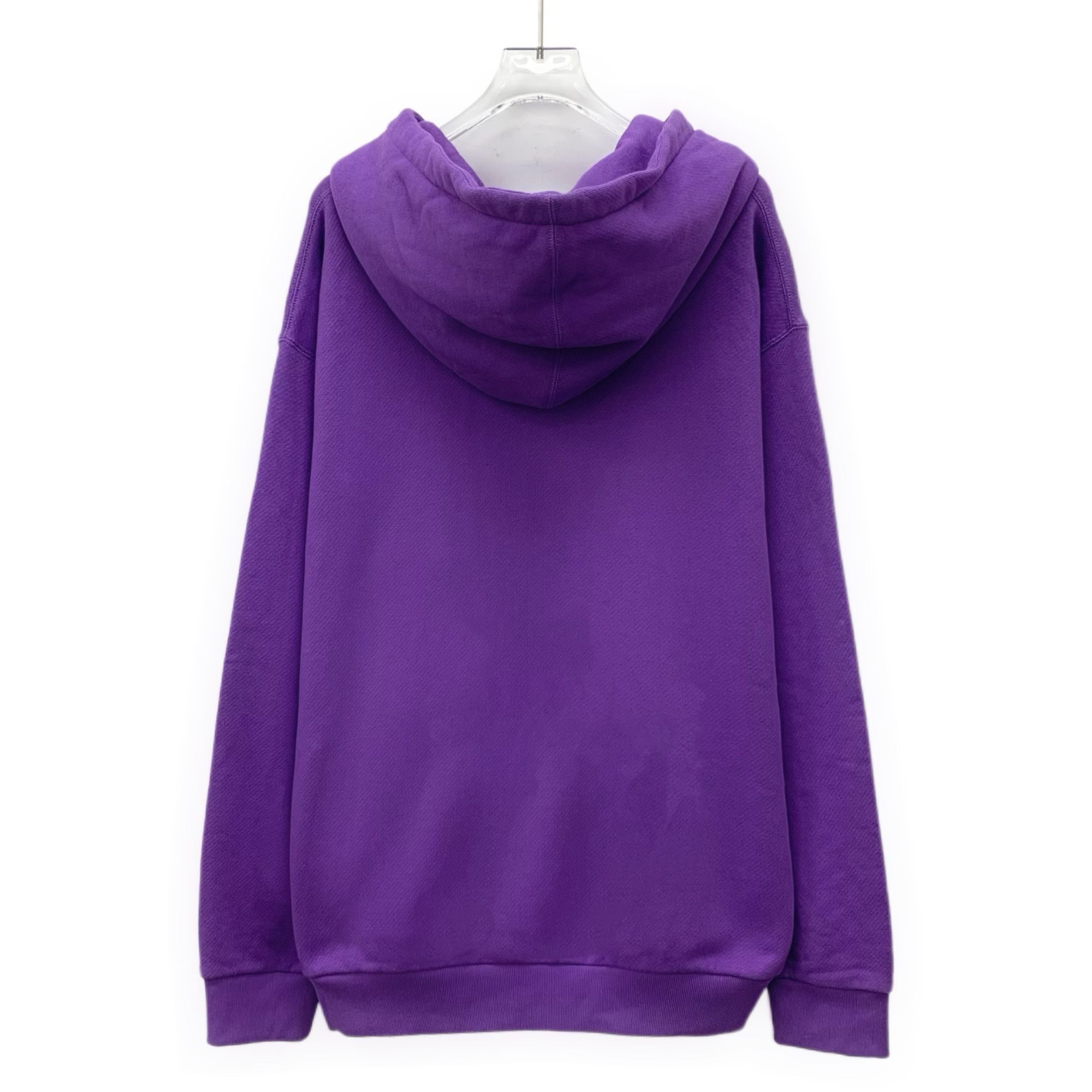 Gucci GUCCI Purple Cotton Hoodie With Gold Crystal Cherry Design S Size M / US 6-8 / IT 42-44 - 8 Thumbnail