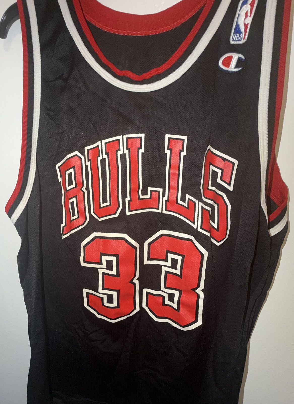Vintage Vintage Champion Bulls Scottie Pippen Jersey Size 48 Size US XL / EU 56 / 4 - 1 Thumbnail