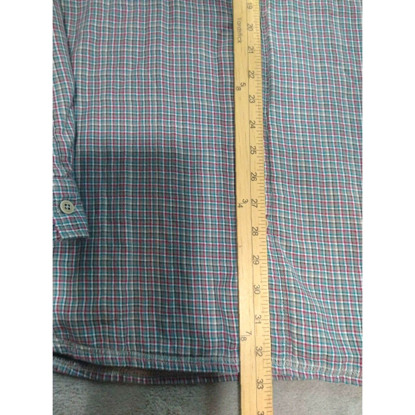 Carbon2Cobalt Shirt Carbon 2 Cobalt Mens 2XL Gray Plaid Flannel Long Sleeve Pocket Lined Size US XXL / EU 58 / 5 - 4 Thumbnail