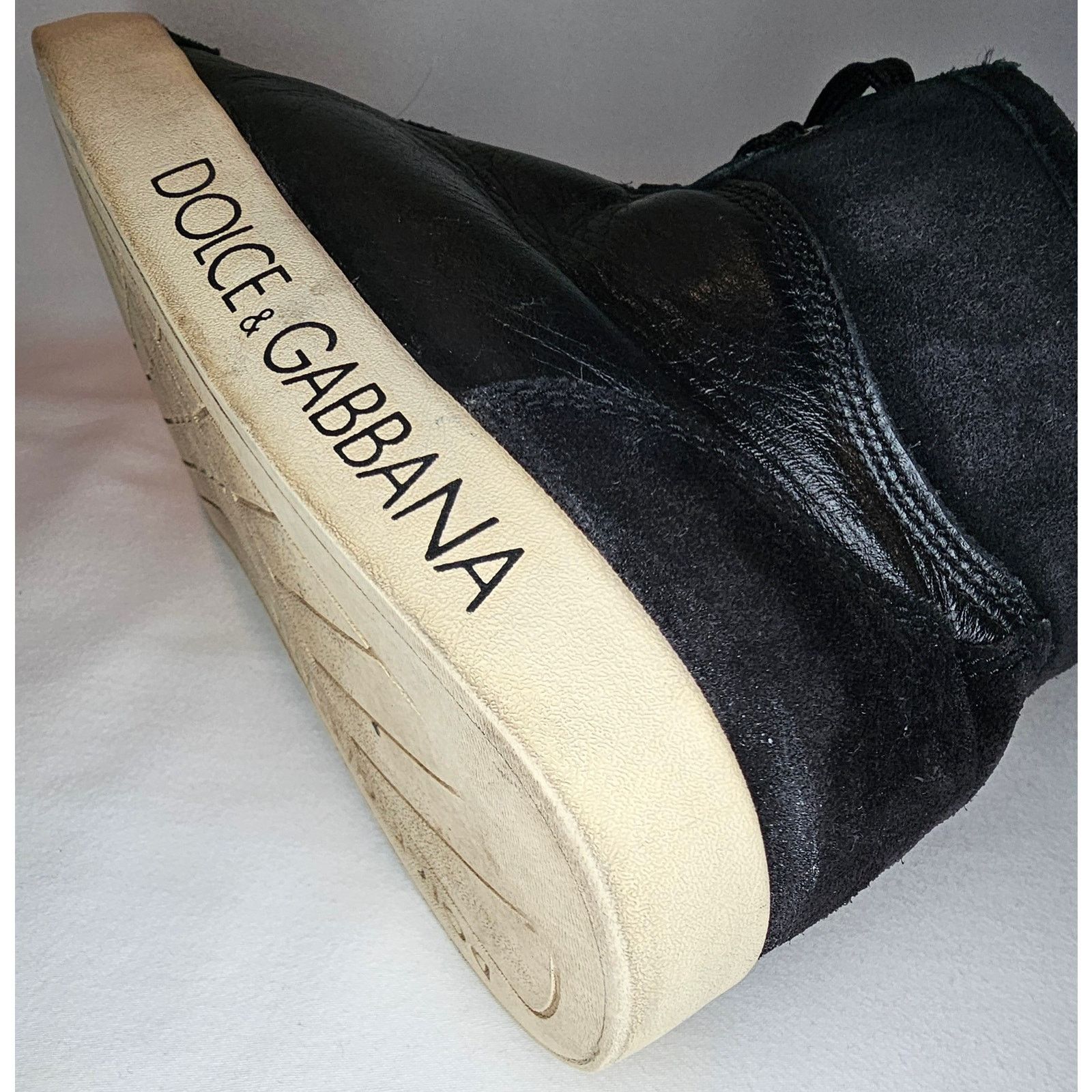 Dolce & Gabbana Dolce & Gabbana Men's High-top Sneakers Size US 6 / EU 39 - 9 Thumbnail