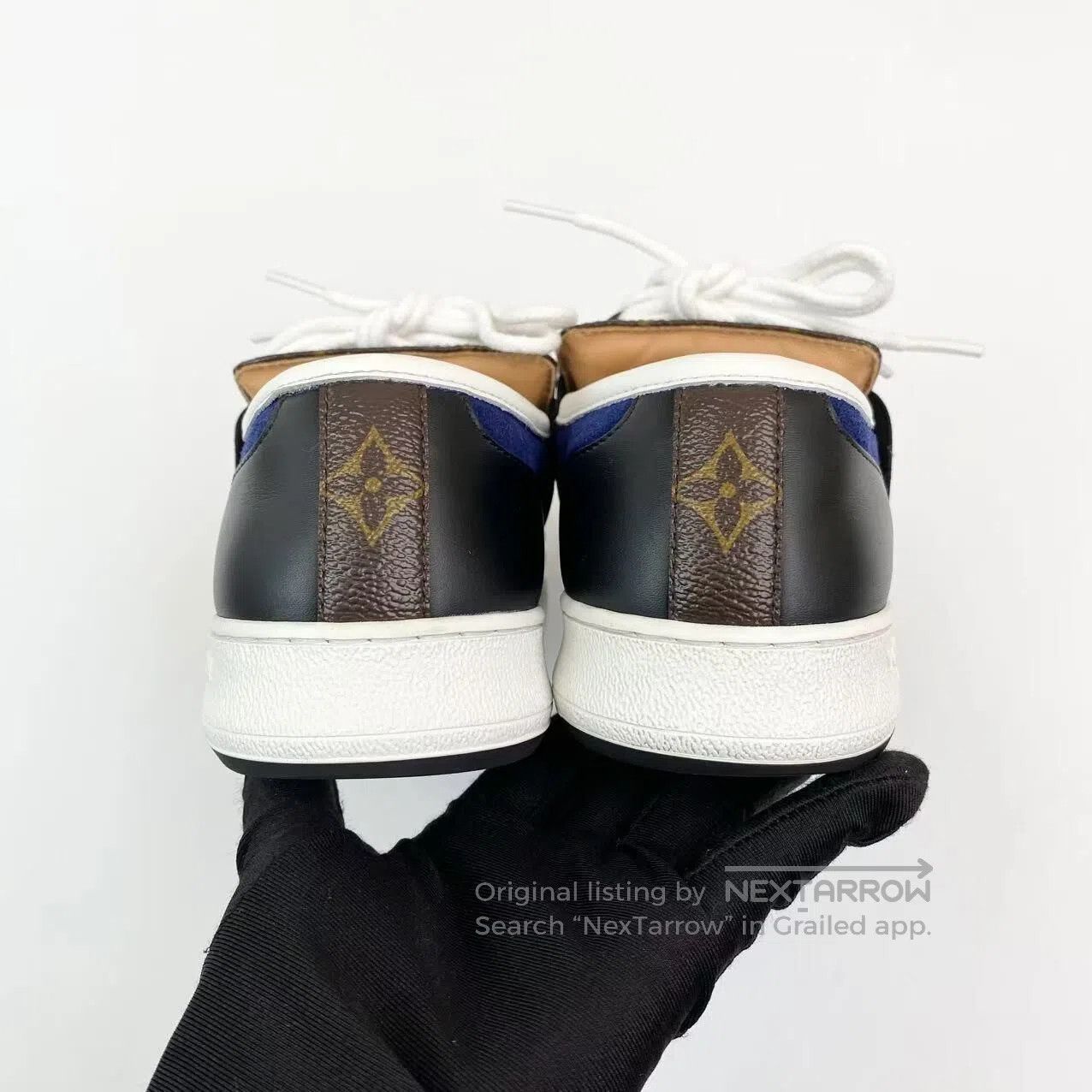 Louis Vuitton Louis Vuitton Presbyopia spliced low-top board shoes| Size US 6 / IT 36 - 6 Thumbnail