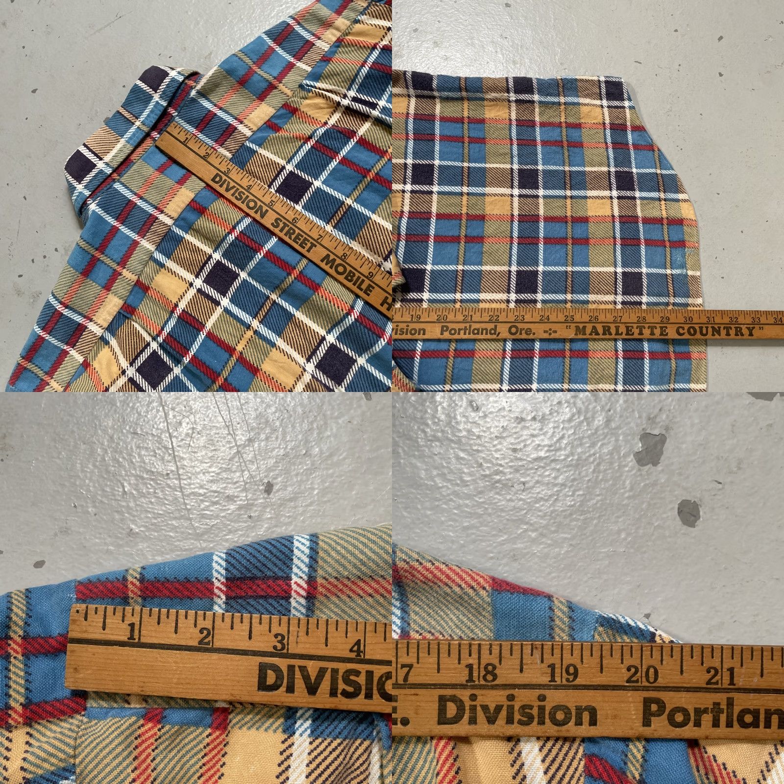 Vintage Vintage Big Smith Shirt Large Flannel Plaid Work Size US L / EU 52-54 / 3 - 8 Thumbnail