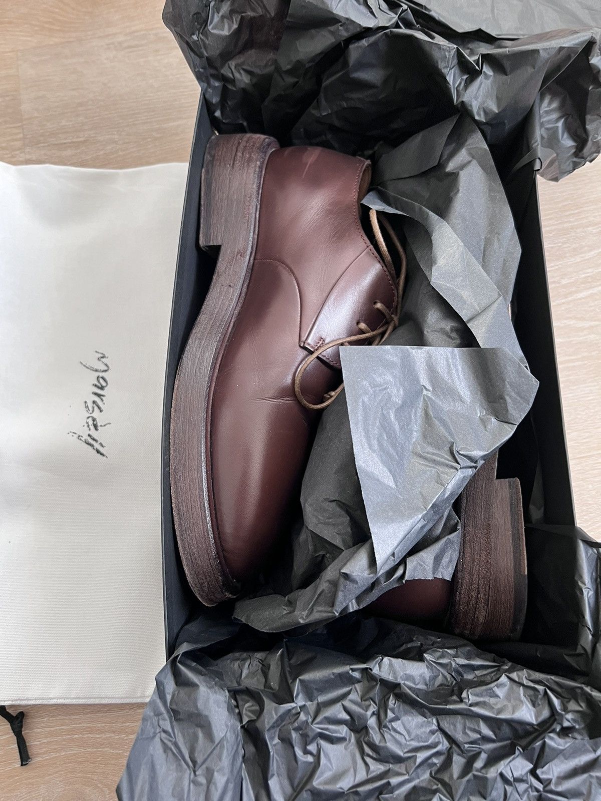 Marsell $900 Mentone derby shoe, EU42, made in Italy, worn x 3 Size US 9 / EU 42 - 20 Thumbnail