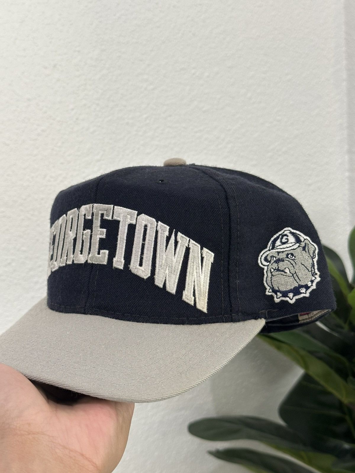 Starter Vintage 90s Georgetown Hoyas Starter Arch NCAA SnapBack Size ONE SIZE - 2 Thumbnail