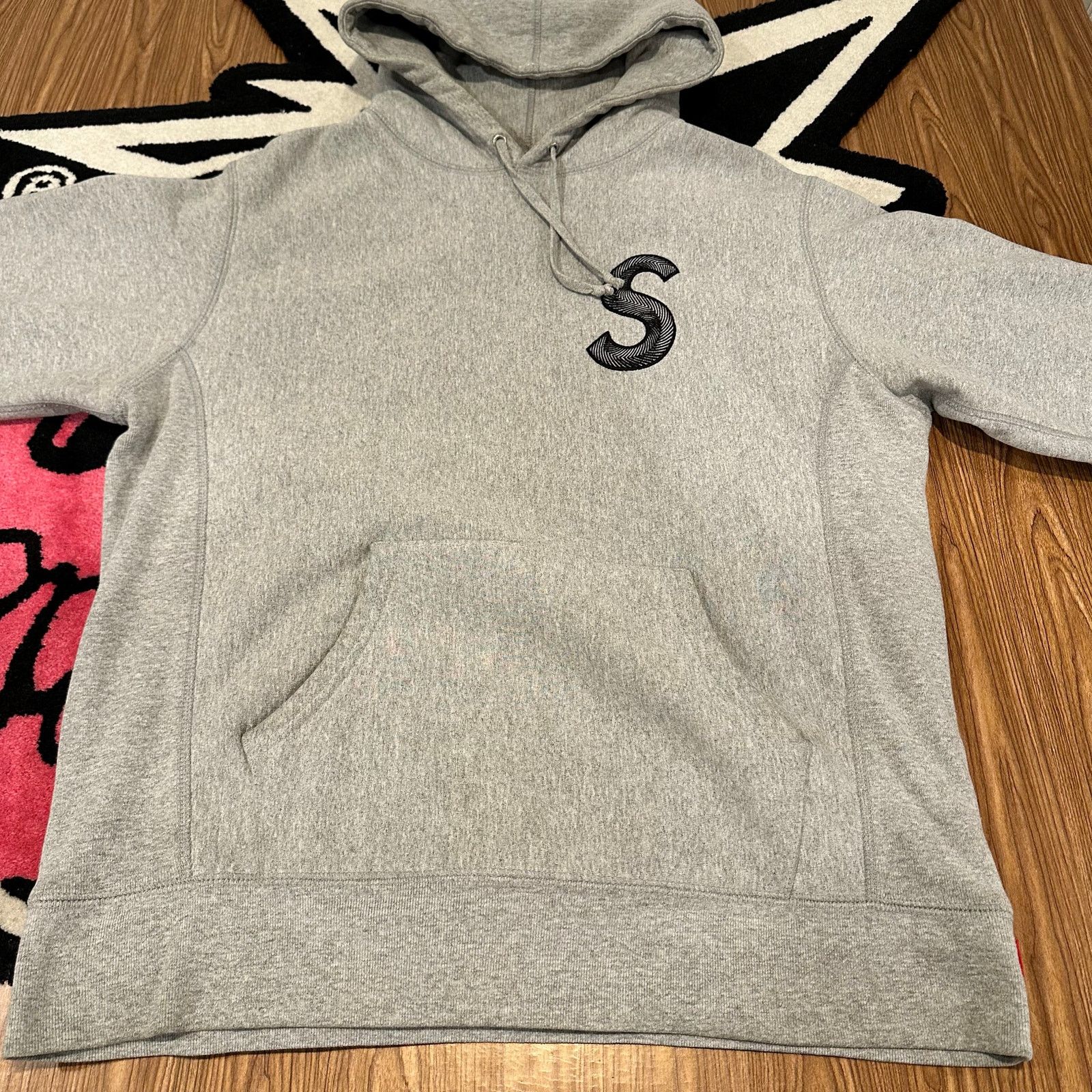 Supreme Supreme S Logo Hooded Sweatshirt (FW18) – Heather Grey Size US L / EU 52-54 / 3 - 2 Thumbnail