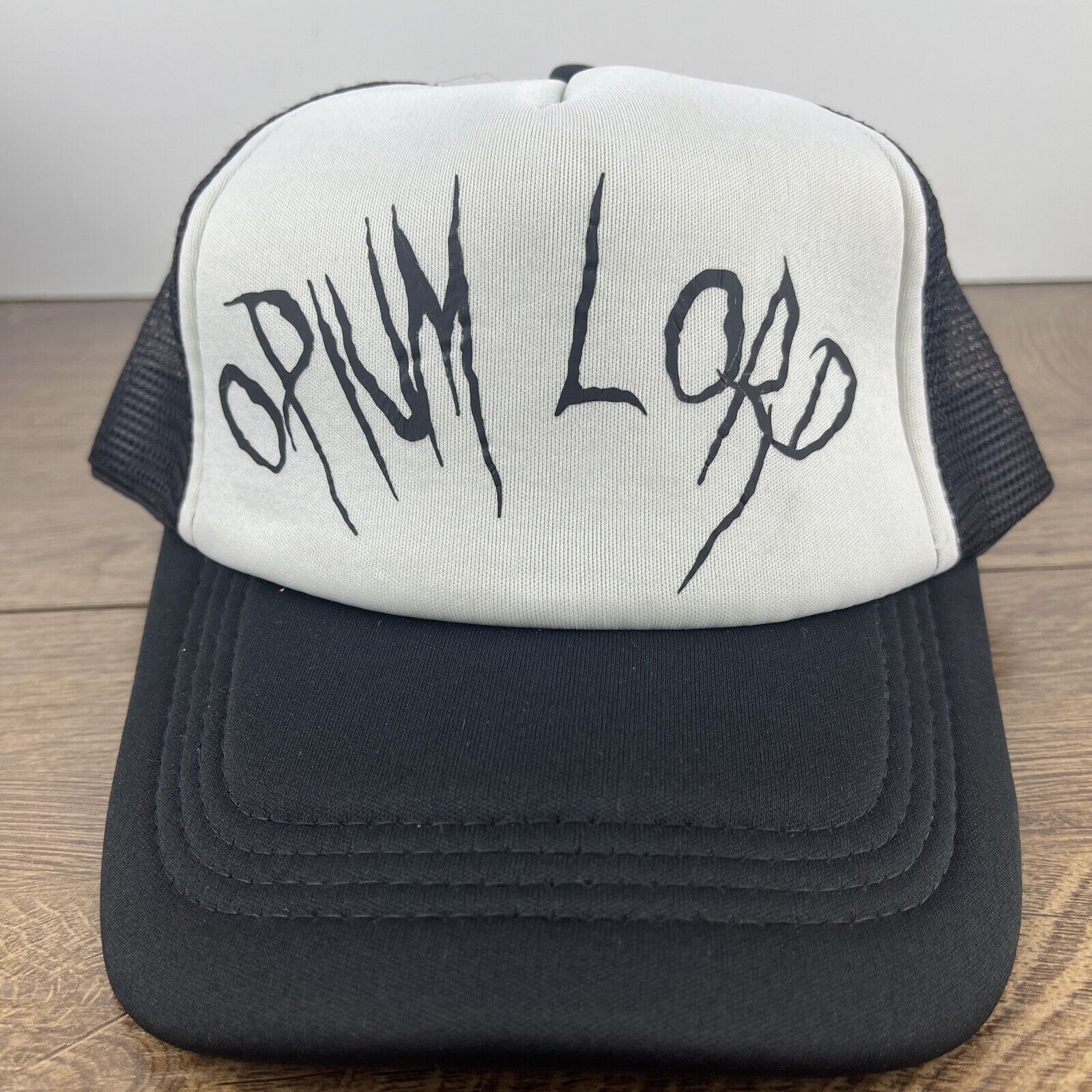 Other Opium Lord Hat White Hat Adjustable Adult Size Hat White Cap Size ONE SIZE - 5 Thumbnail