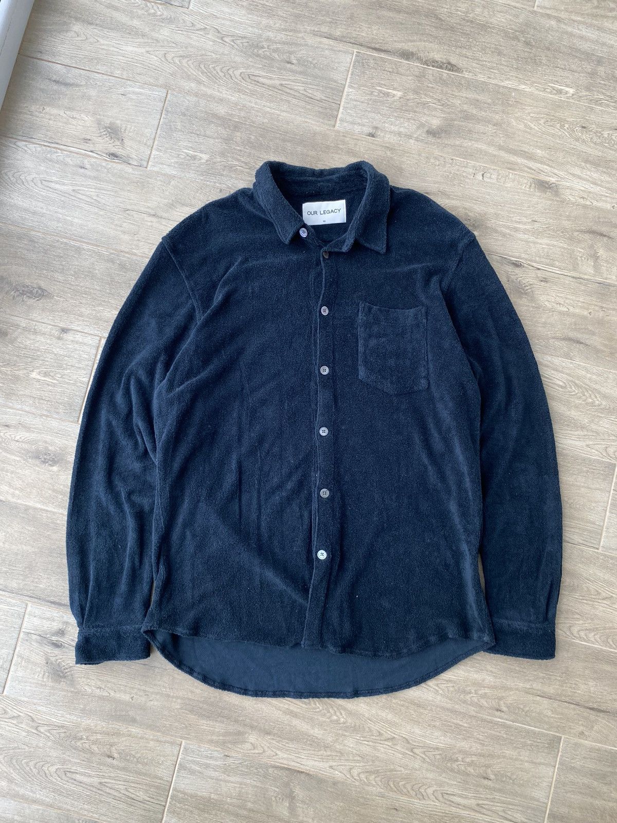 Our Legacy Rare Teddy Our Legacy Overshirt Size US L / EU 52-54 / 3 - 2 Thumbnail
