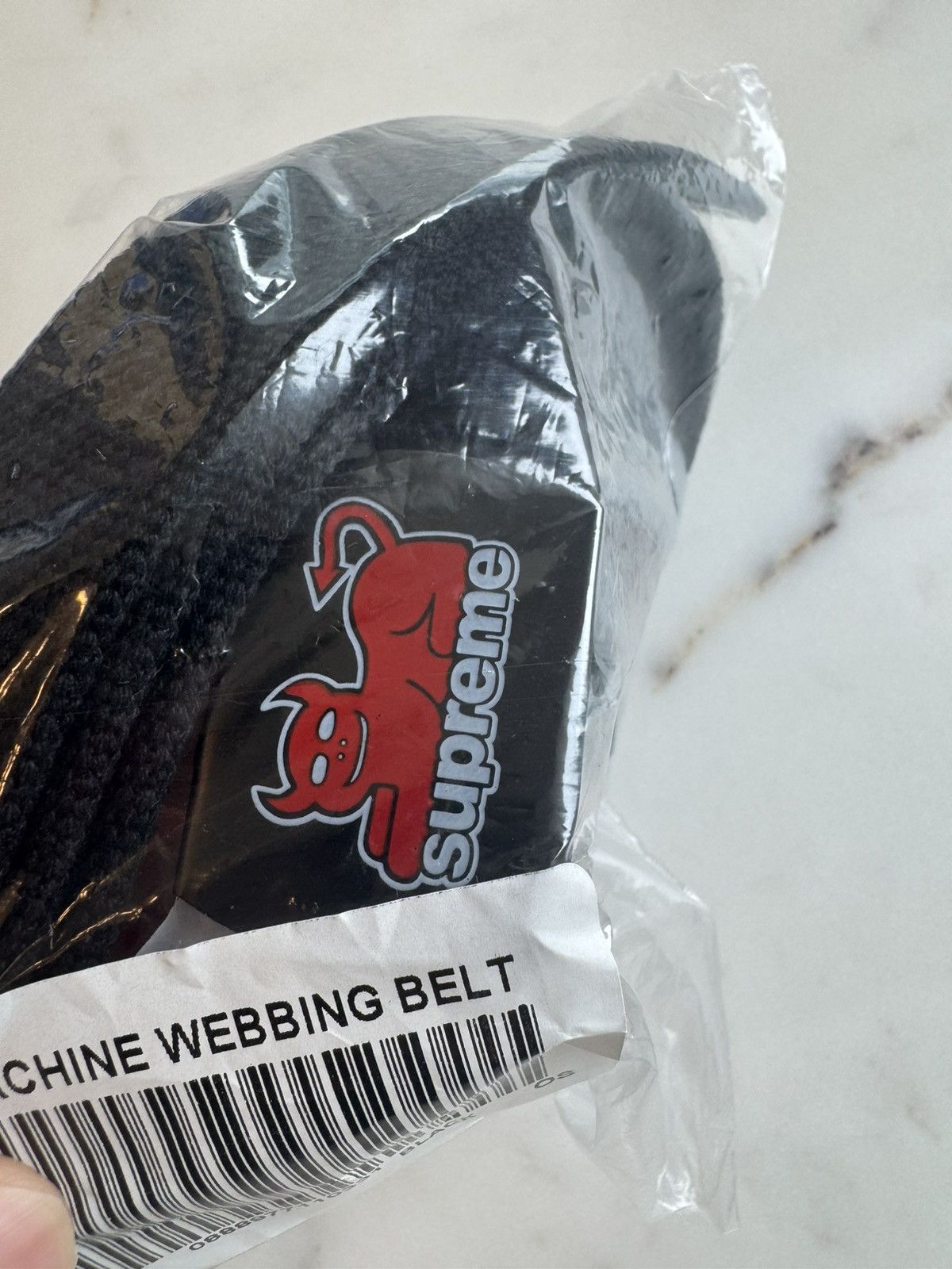 Supreme × Toy Machine Supreme Toy Machine Webbing Belt Black Size ONE SIZE - 2 Thumbnail