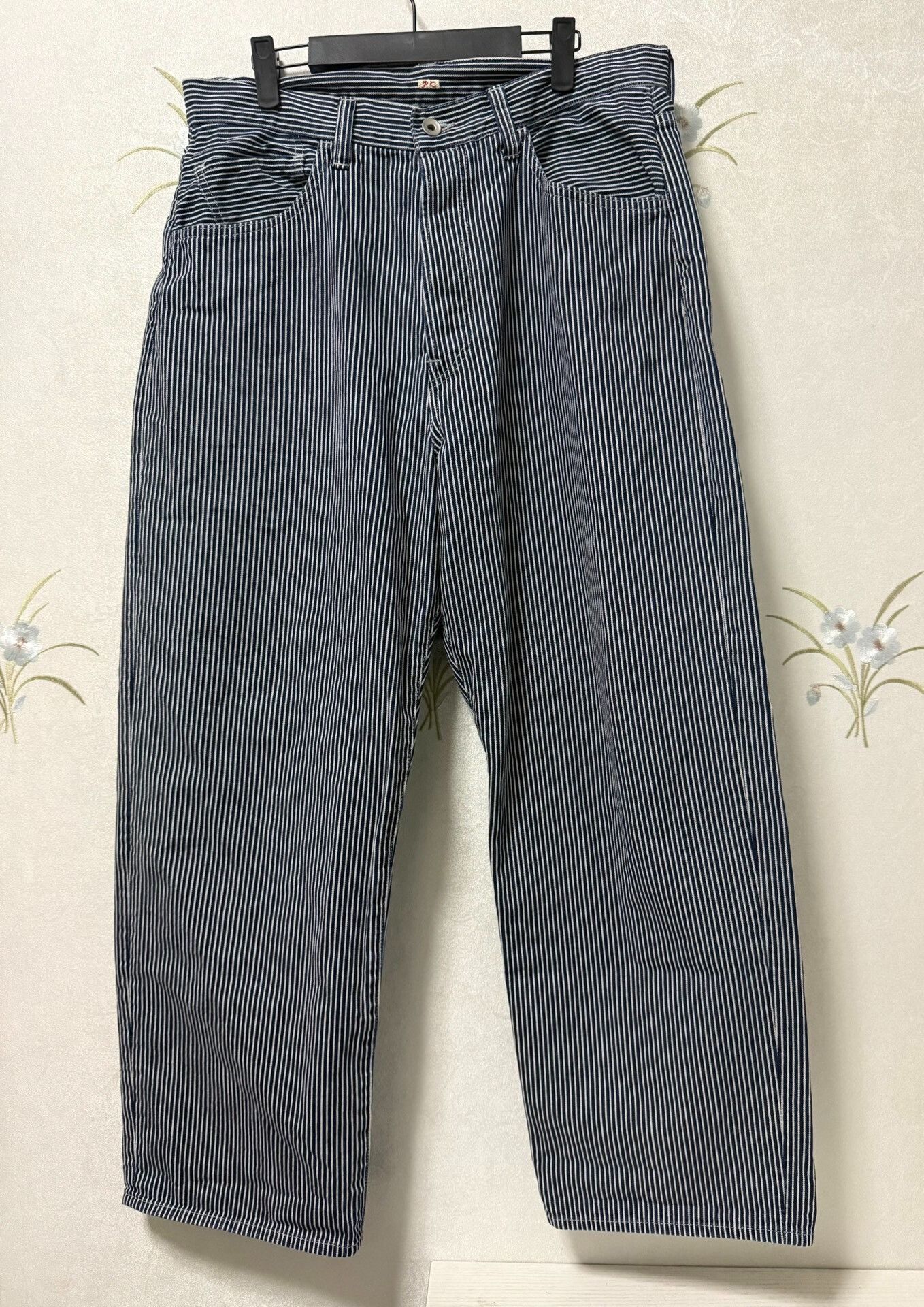 Porter Classic Porter Classic Steinbeck Hickory Stripe Pants Size US 26 / EU 42 - 1 Thumbnail