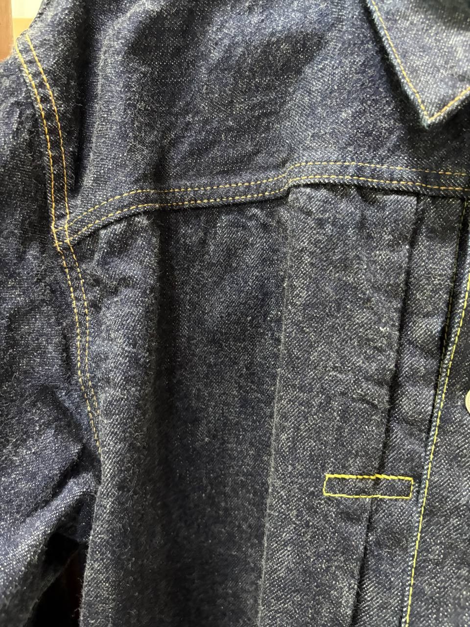 Full Count & Co. FULLCOUNT 2107 Type 1 Denim Jacket Size US L / EU 52-54 / 3 - 3 Thumbnail