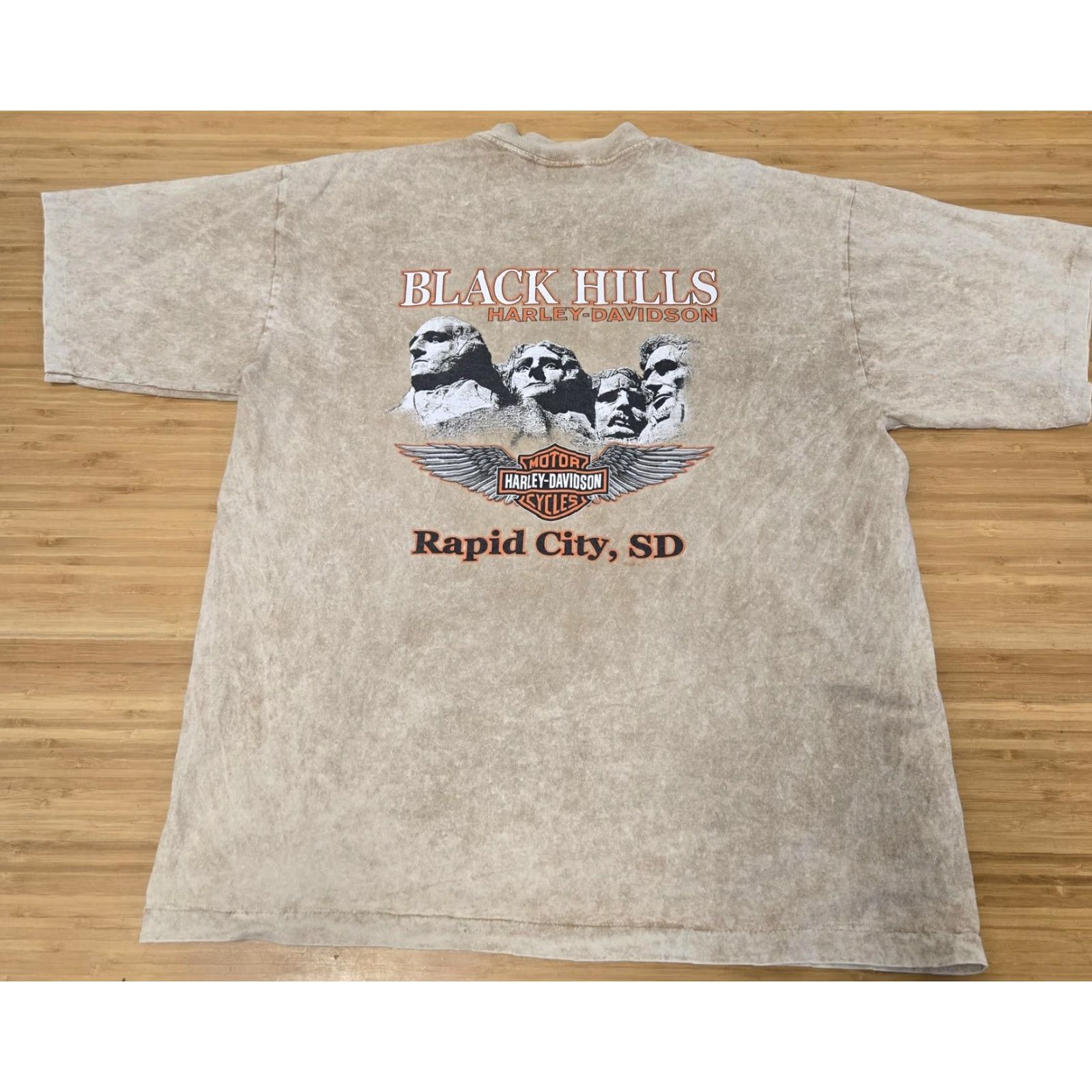 Harley Davidson VINTAGE Harley-Davidson Sturgis Shirt Mens L Black Hills Rapid City SD 2006 Size US L / EU 52-54 / 3 - 4 Thumbnail