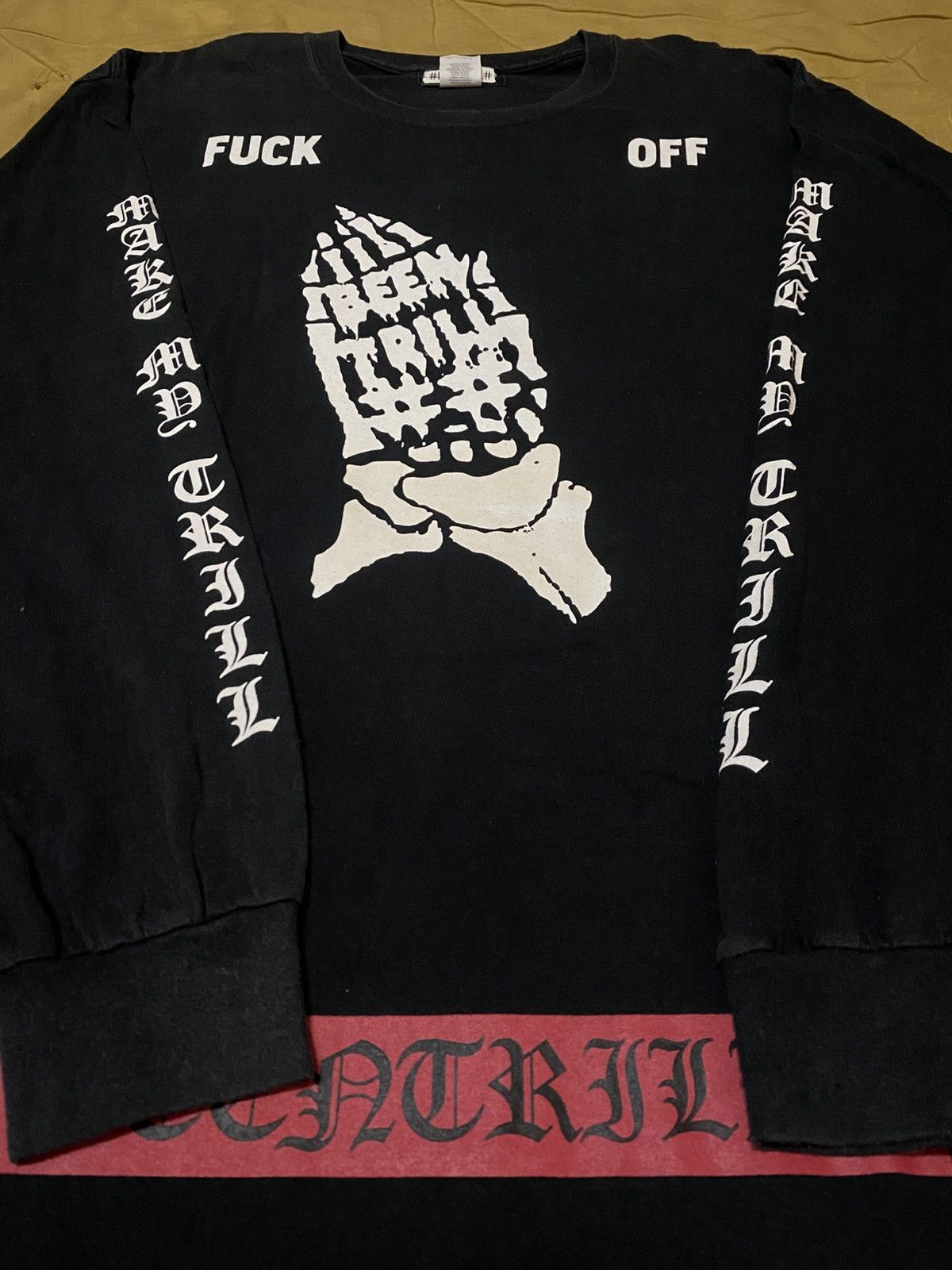 Been Trill Been Trill Fxxk Off Make Me Trill Long Sleeve T Shirt Size US L / EU 52-54 / 3 - 3 Thumbnail