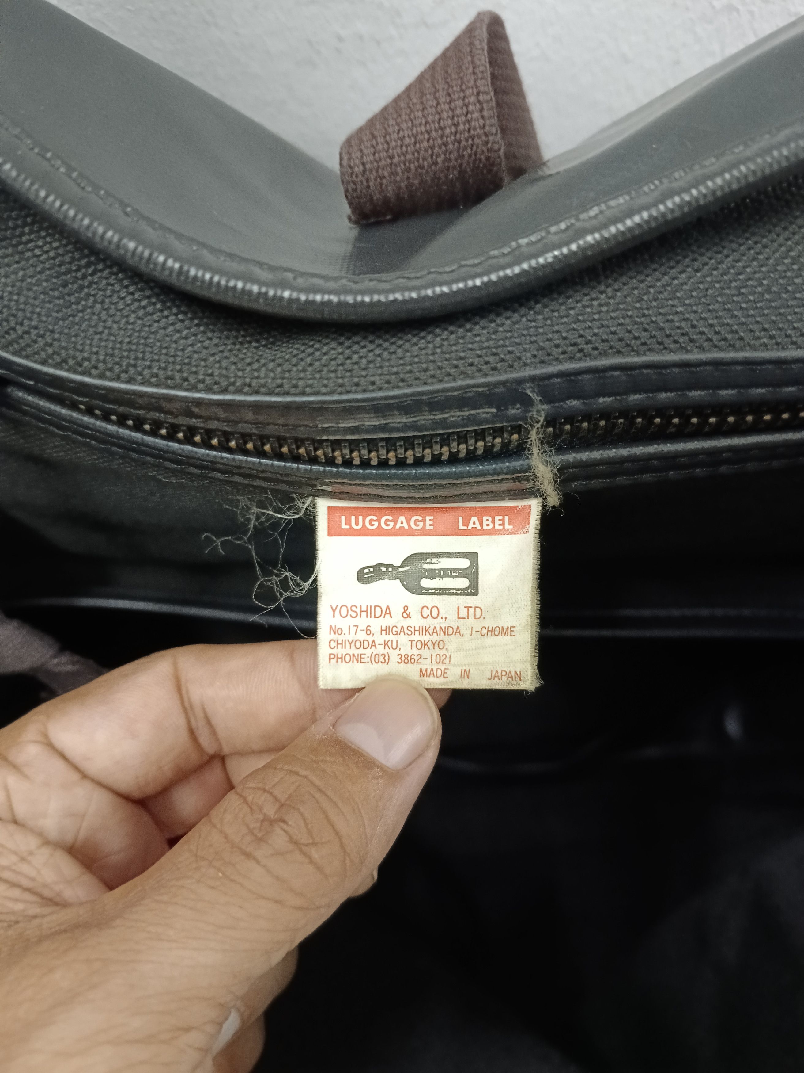 Porter Luggage Label Liner Tote Bag by Yoshida & Co. Size ONE SIZE - 10 Thumbnail