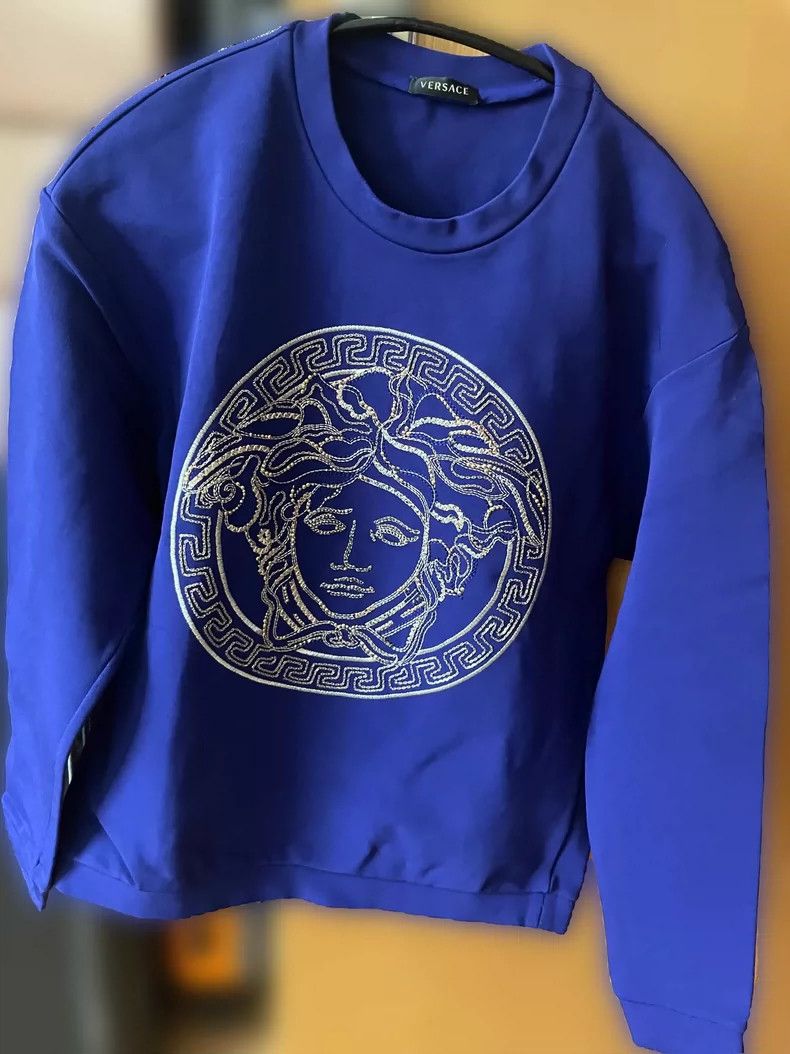 Versace Versace Medusa patterned sweatshirt Size S / US 4 / IT 40 - 1 Thumbnail