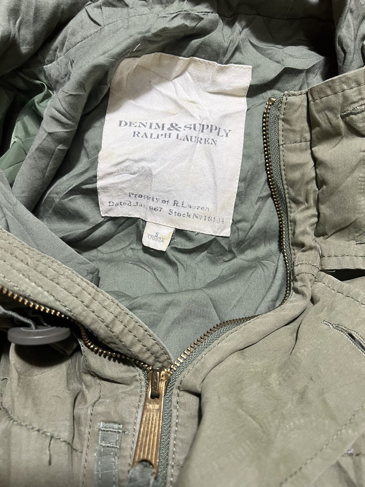 Ralph Lauren Denim Supply Ralph Lauren Us Army Patern Hoodie Jacket Size US S / EU 44-46 / 1 - 6 Thumbnail