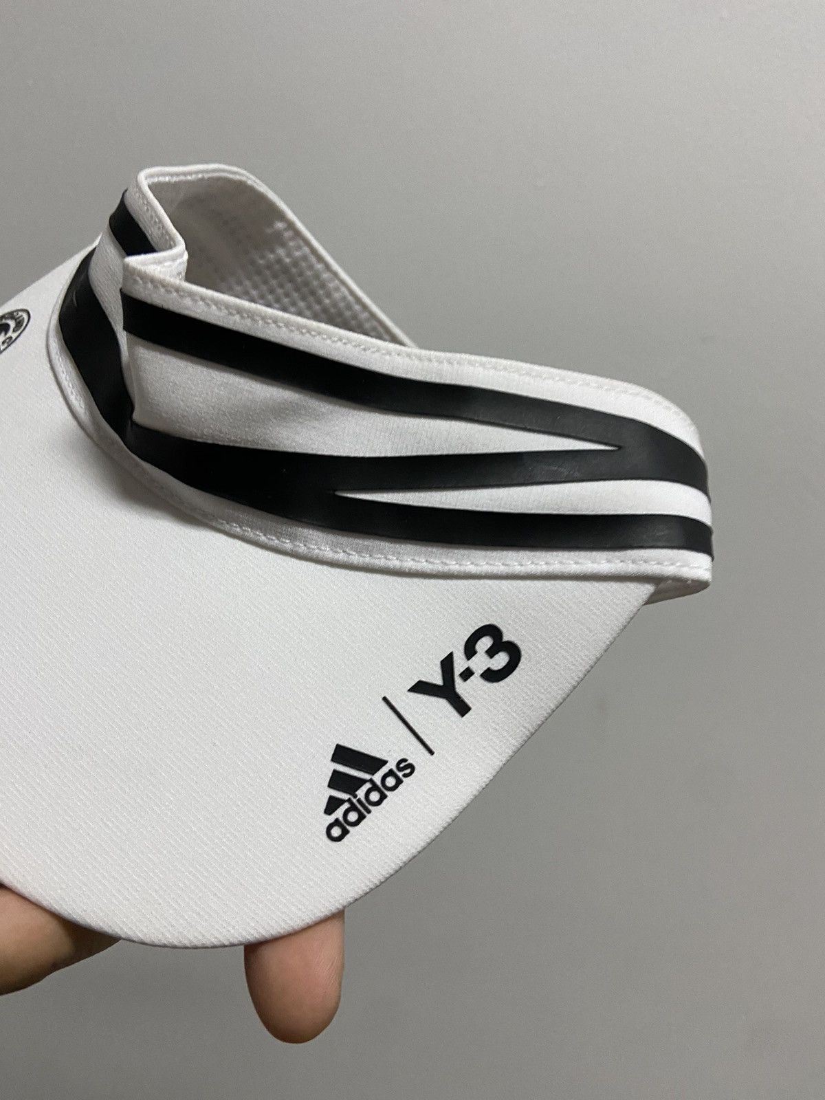 Vintage × Y-3 × Yohji Yamamoto Y-3 yohji Yamamoto visor cap Roland Garros striped Size ONE SIZE - 6 Thumbnail