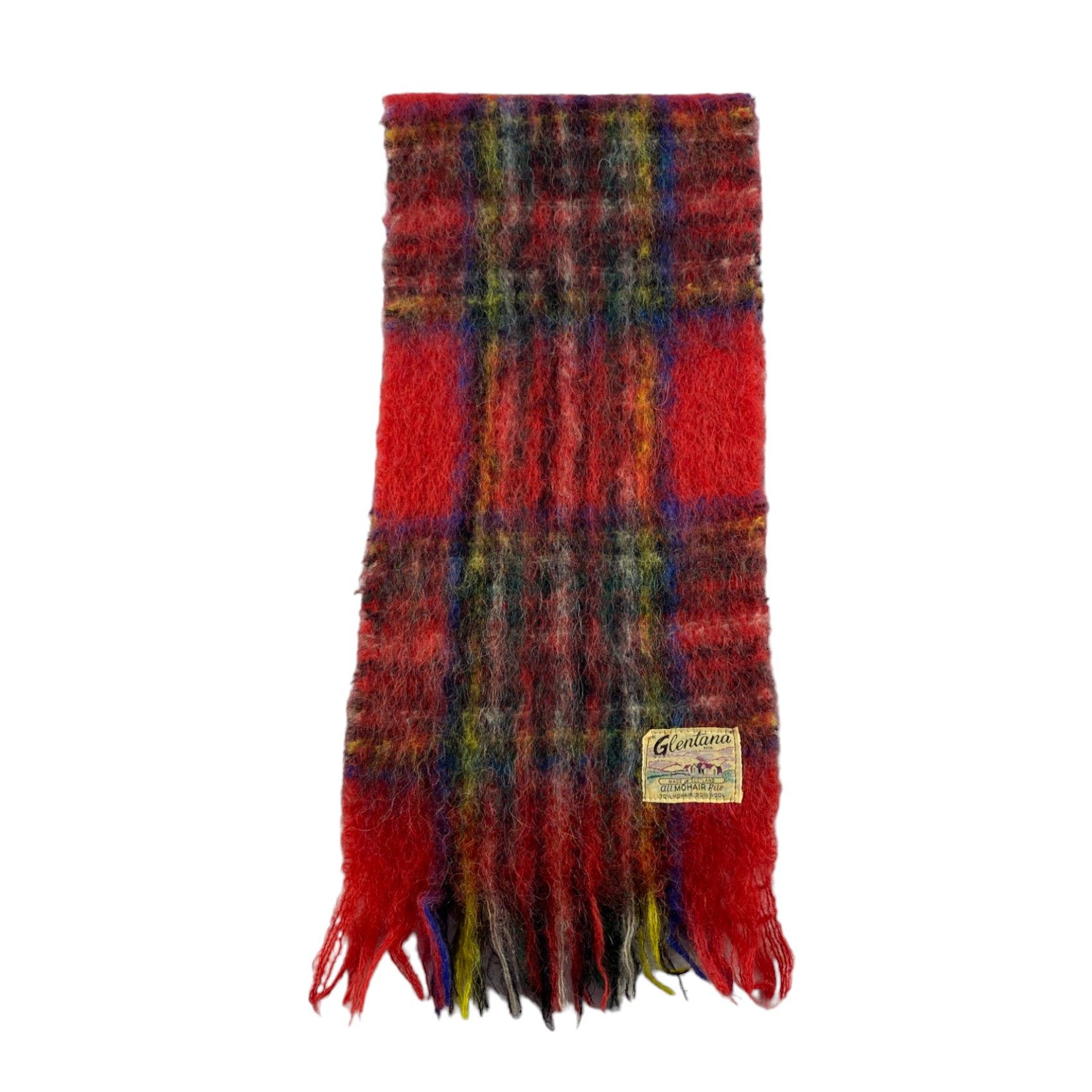 Vintage Glentana Mohair Scarf / Muffler / Neckwear Size ONE SIZE - 2 Thumbnail