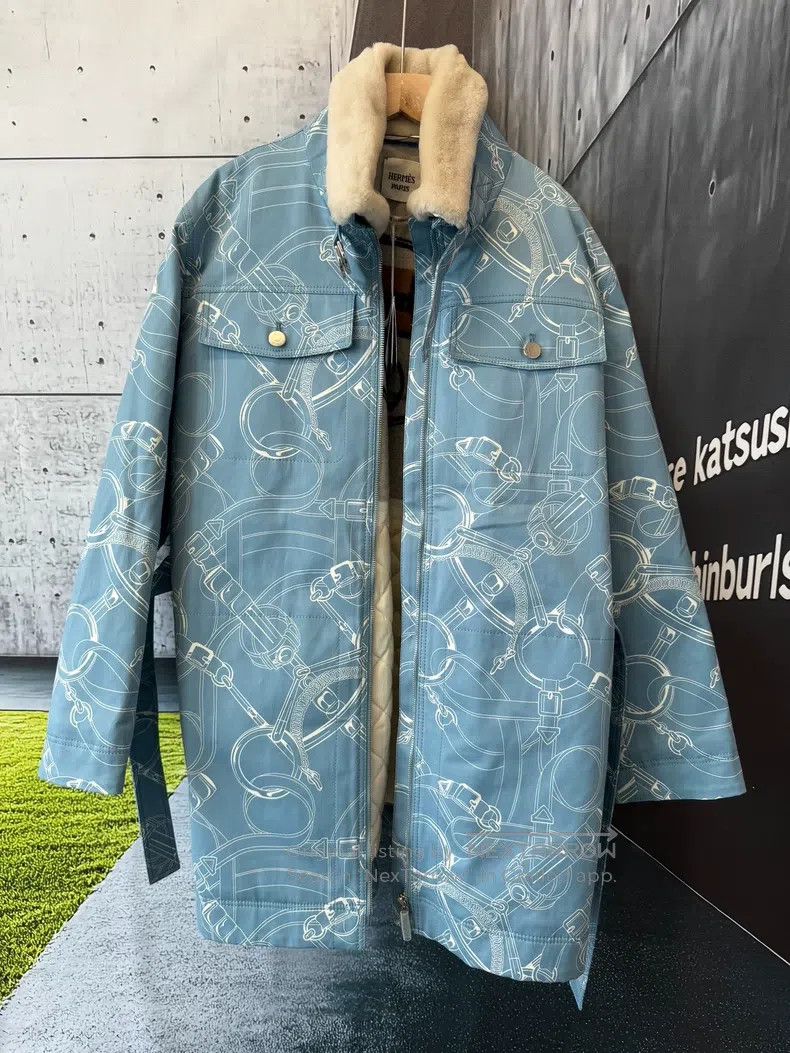 Hermes Hermes 24 Autumn/Winter Cotton Jacket Size XS / US 0-2 / IT 36-38 - 1 Thumbnail