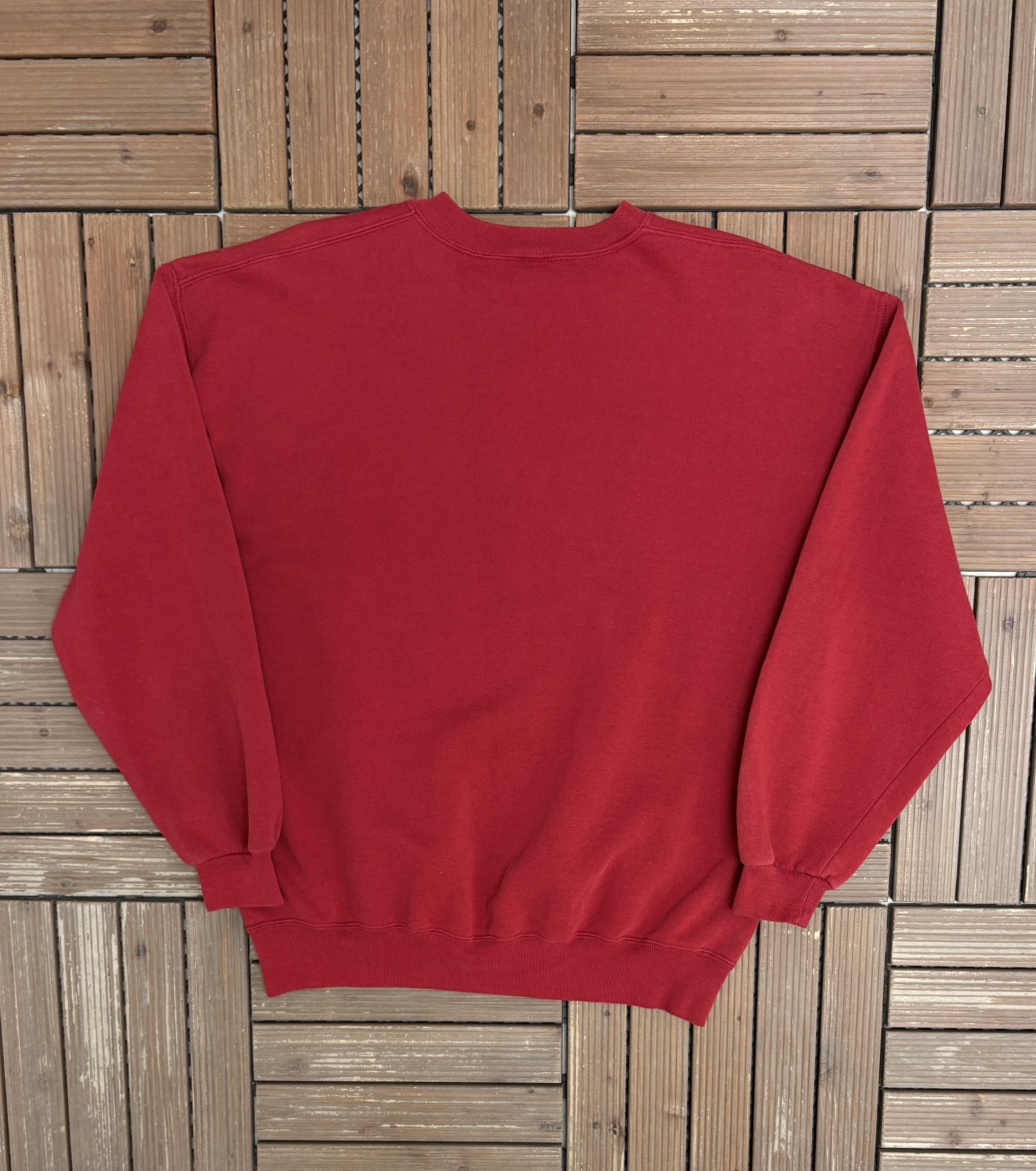 Russell Athletic SMU Mustangs Vintage Red Crewneck Sweater Size US XL / EU 56 / 4 - 4 Thumbnail