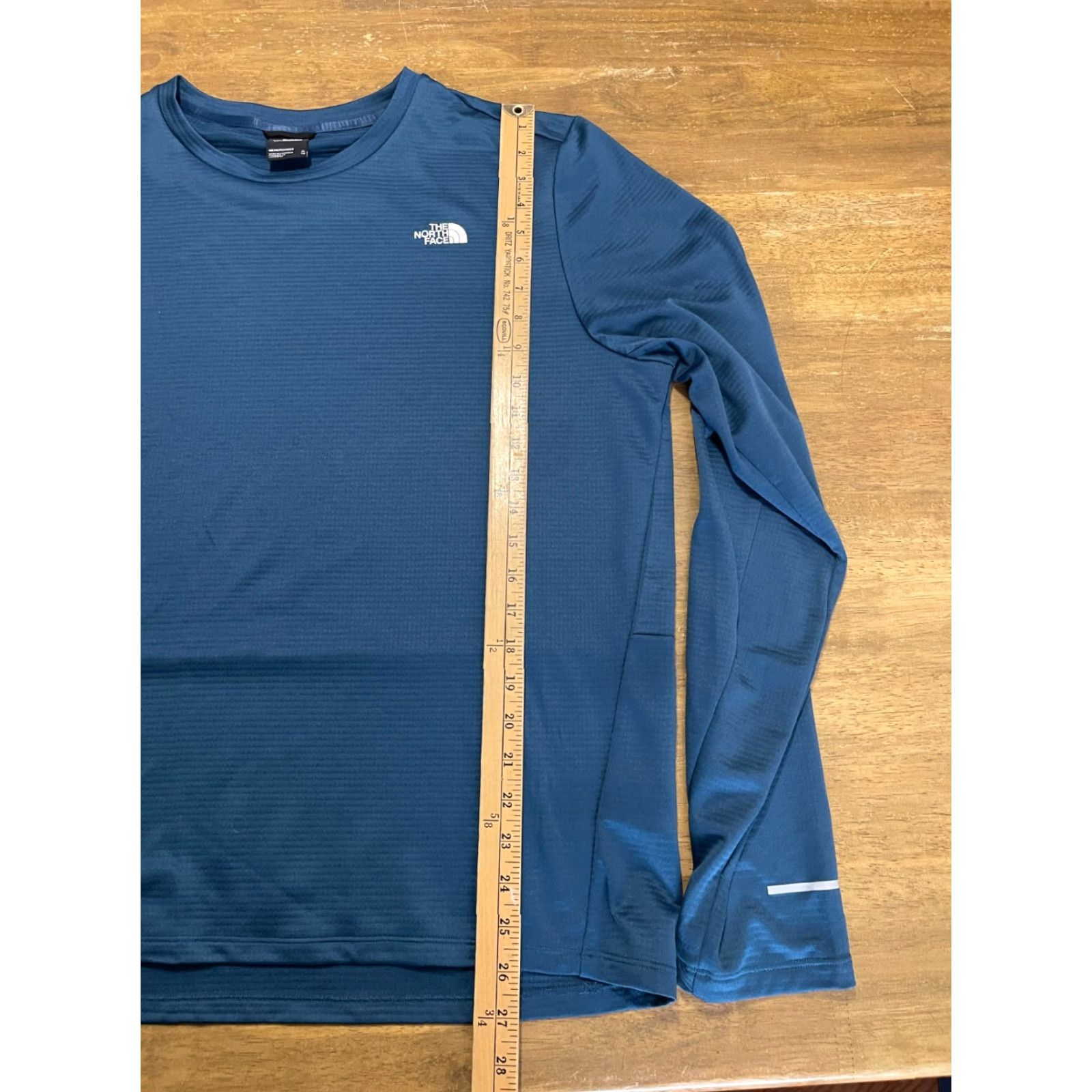 The North Face The North Face Shirt Men XL Blue Long Sleeve Crew Neck Logo Shirt Size US XL / EU 56 / 4 - 7 Thumbnail